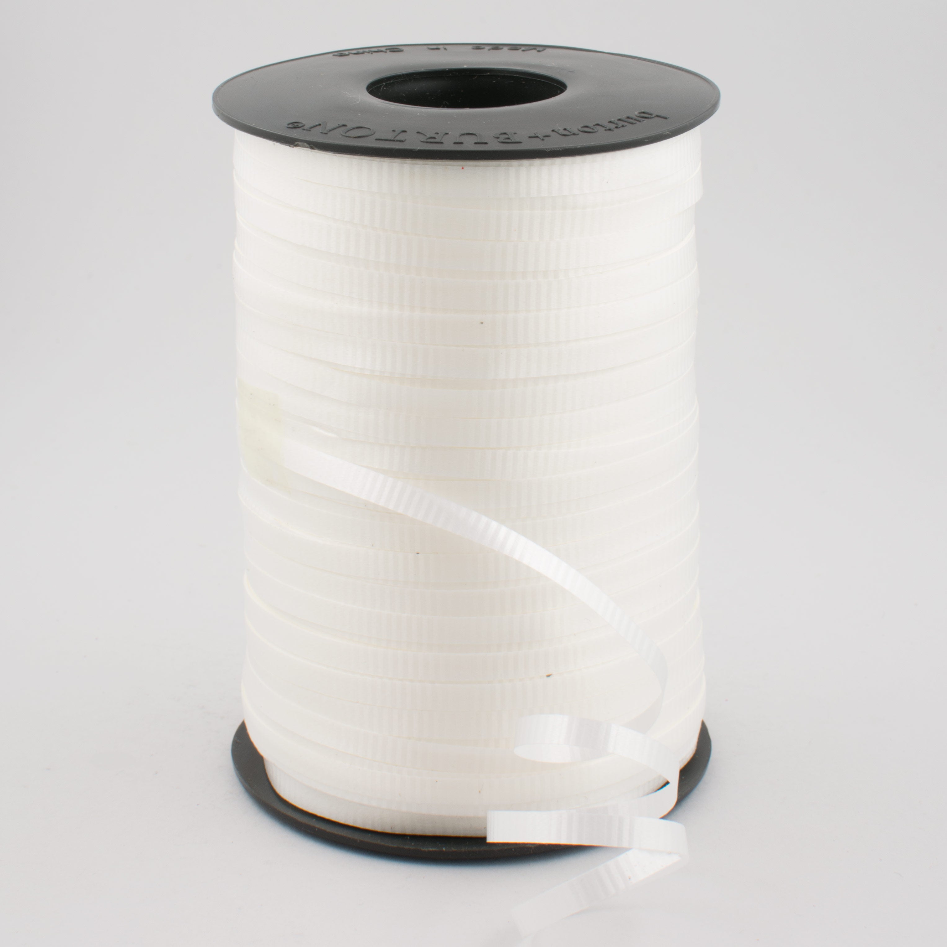 3/16" Curling Ribbon Crimped: White (550 Yards)