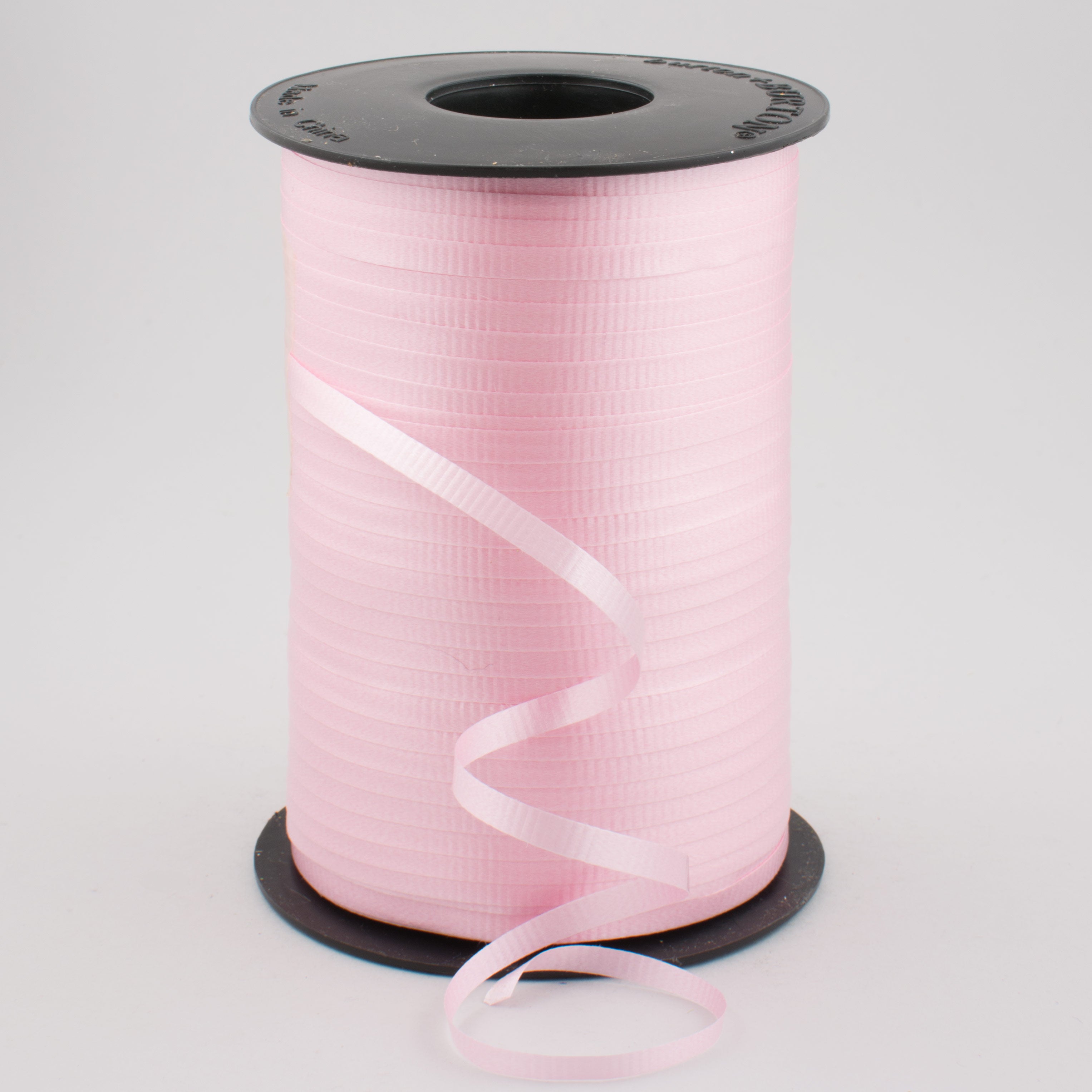 3/16" Curling Ribbon Crimped: Pastel Pink (550 Yards)