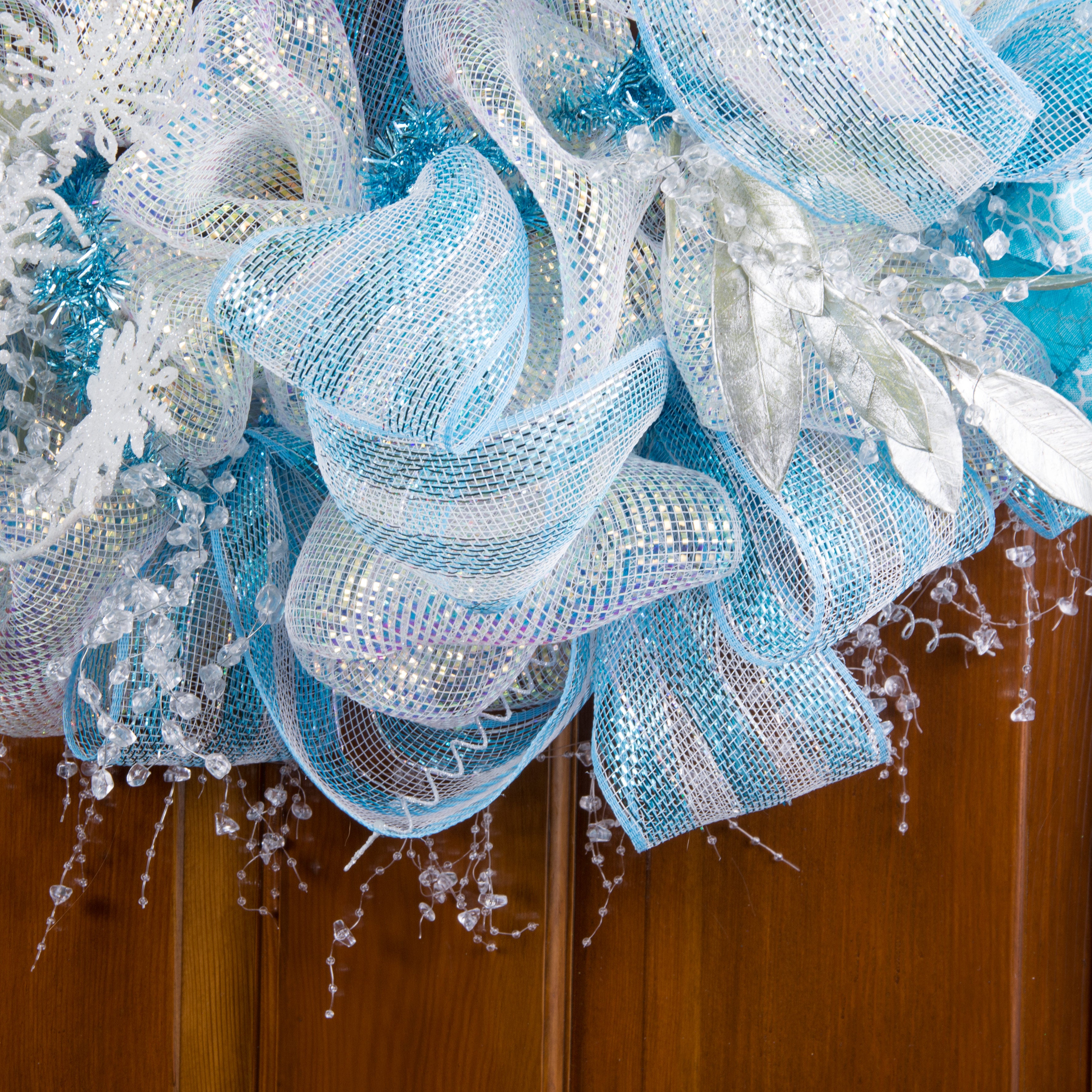 Stone Beaded Garland: Clear