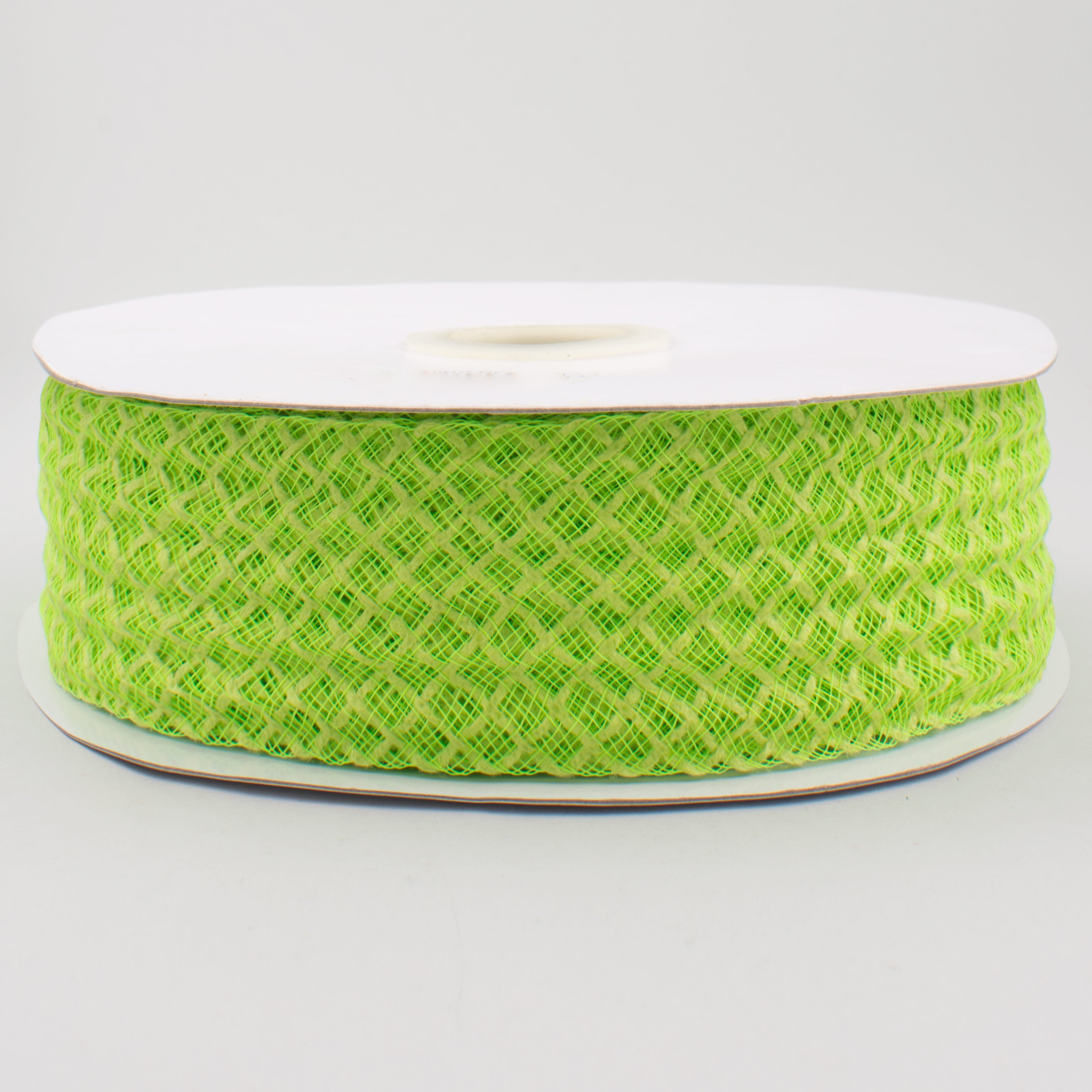 1.5" Jute Deco Flex Ribbon: Fresh Green (20 Yards)