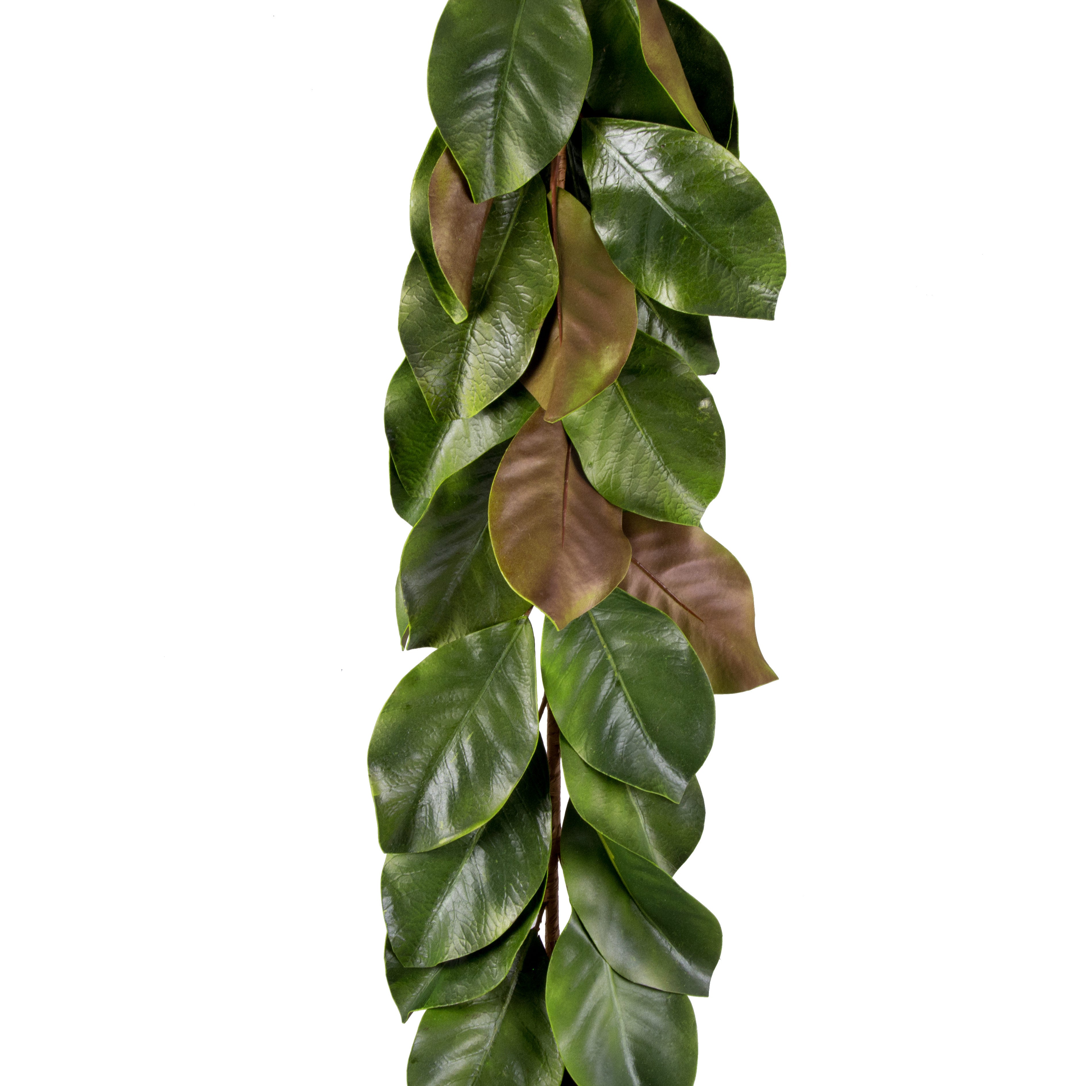 5' Green Magnolia Leaf Garland