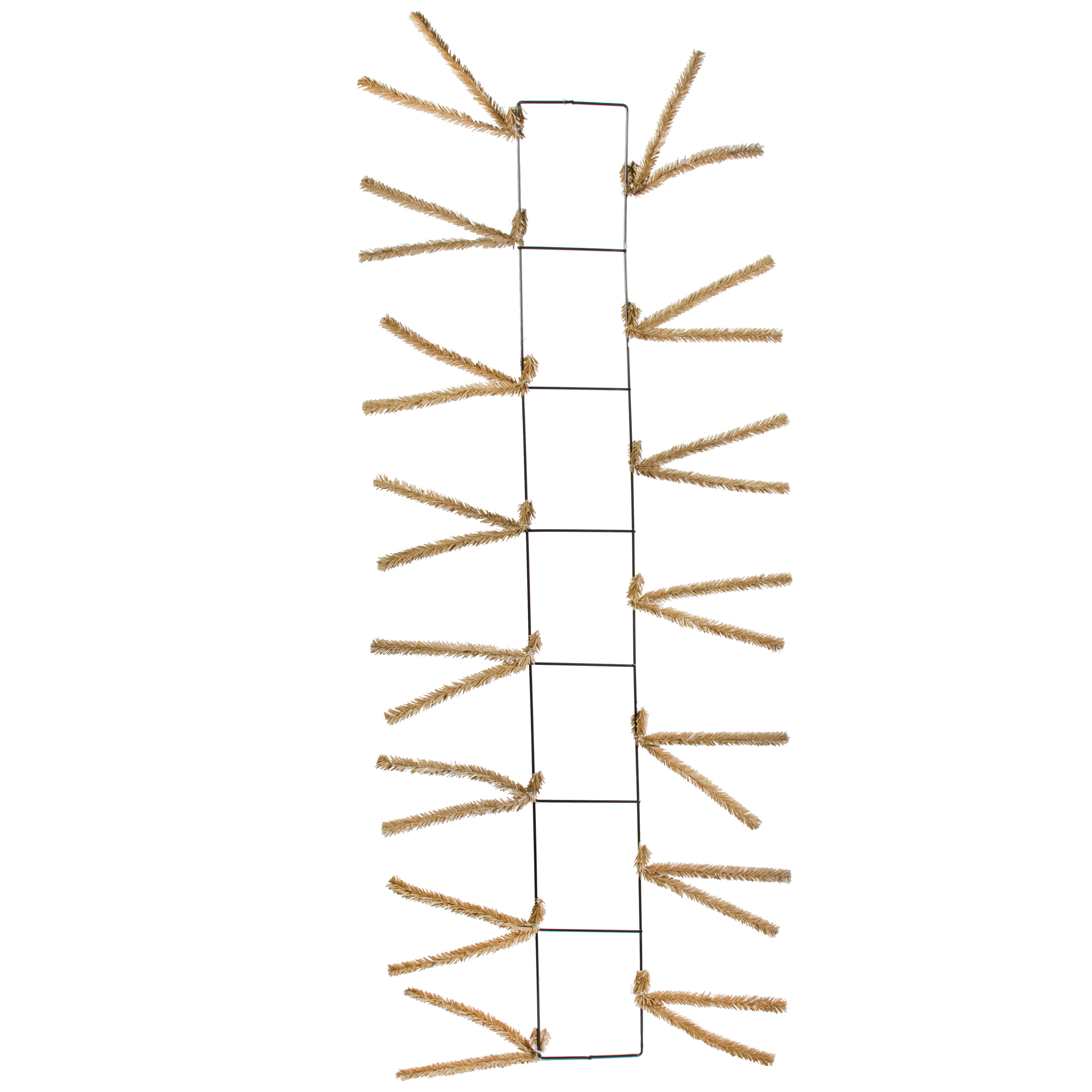 36" Pencil Work Rail Form: Burlap