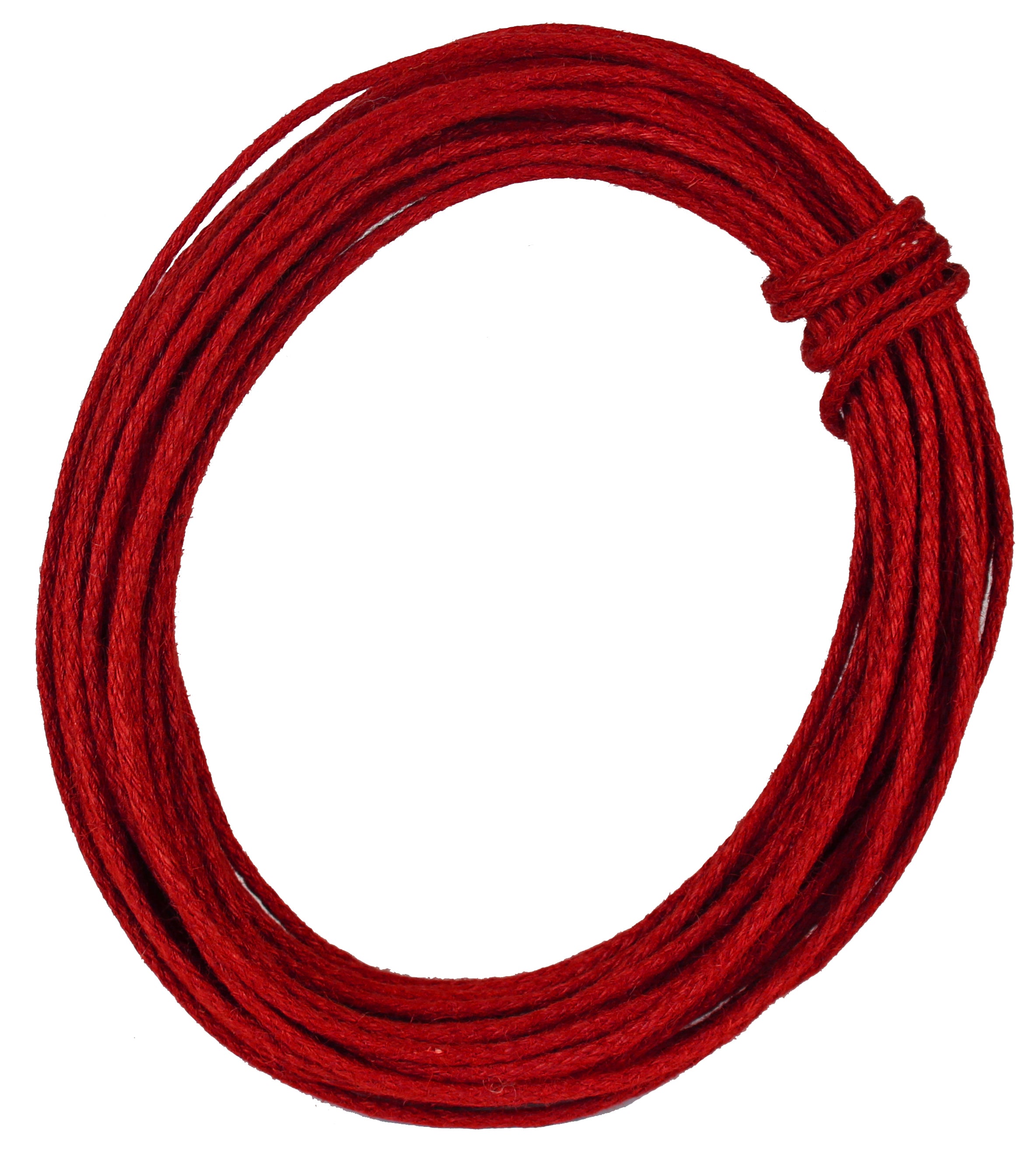 Wired Jute Rope: Red