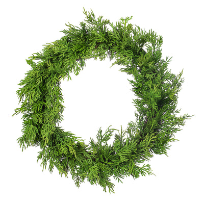 18" Cedar Pine Wreath