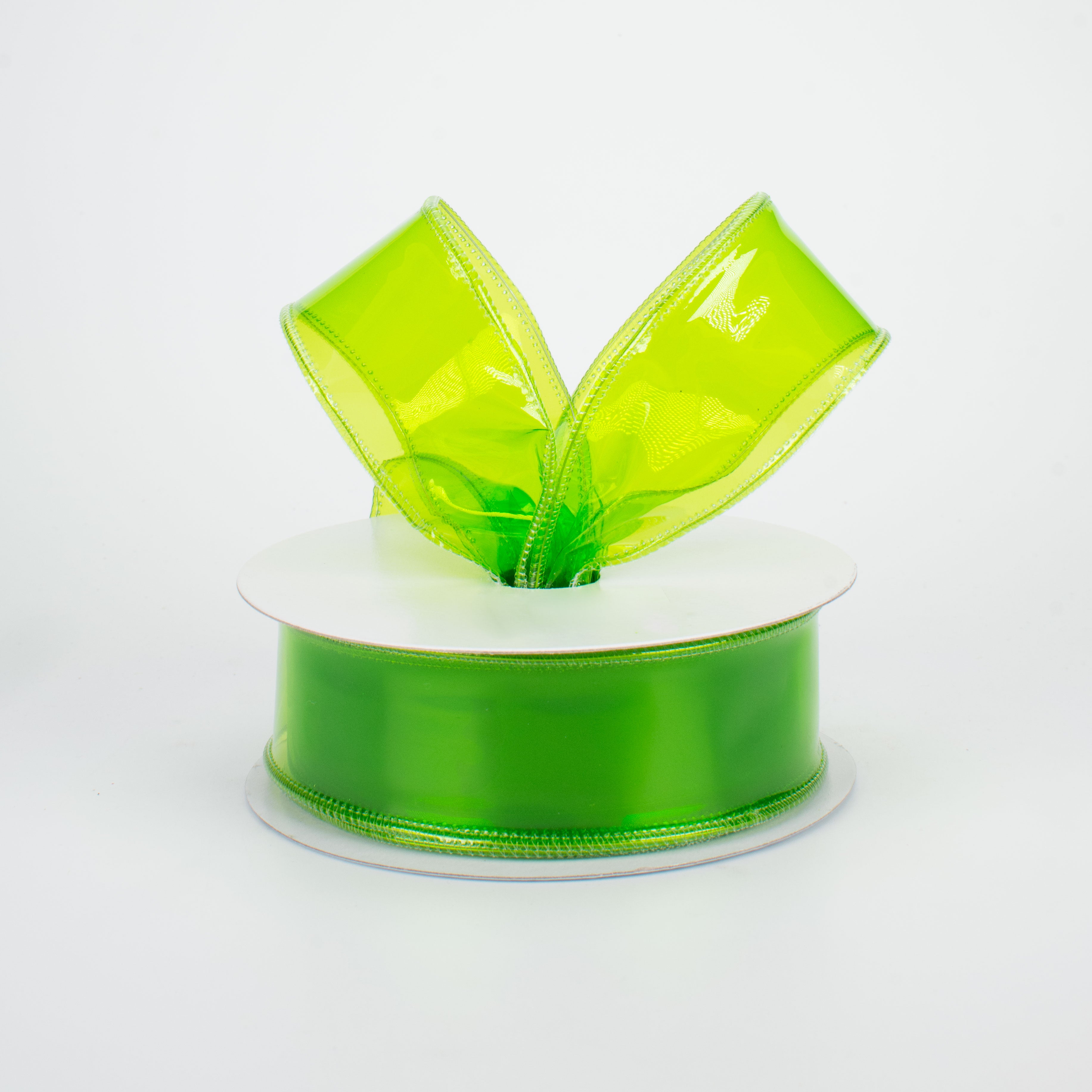 1.5" Jelly Ribbon: Fresh Green (10 Yards)