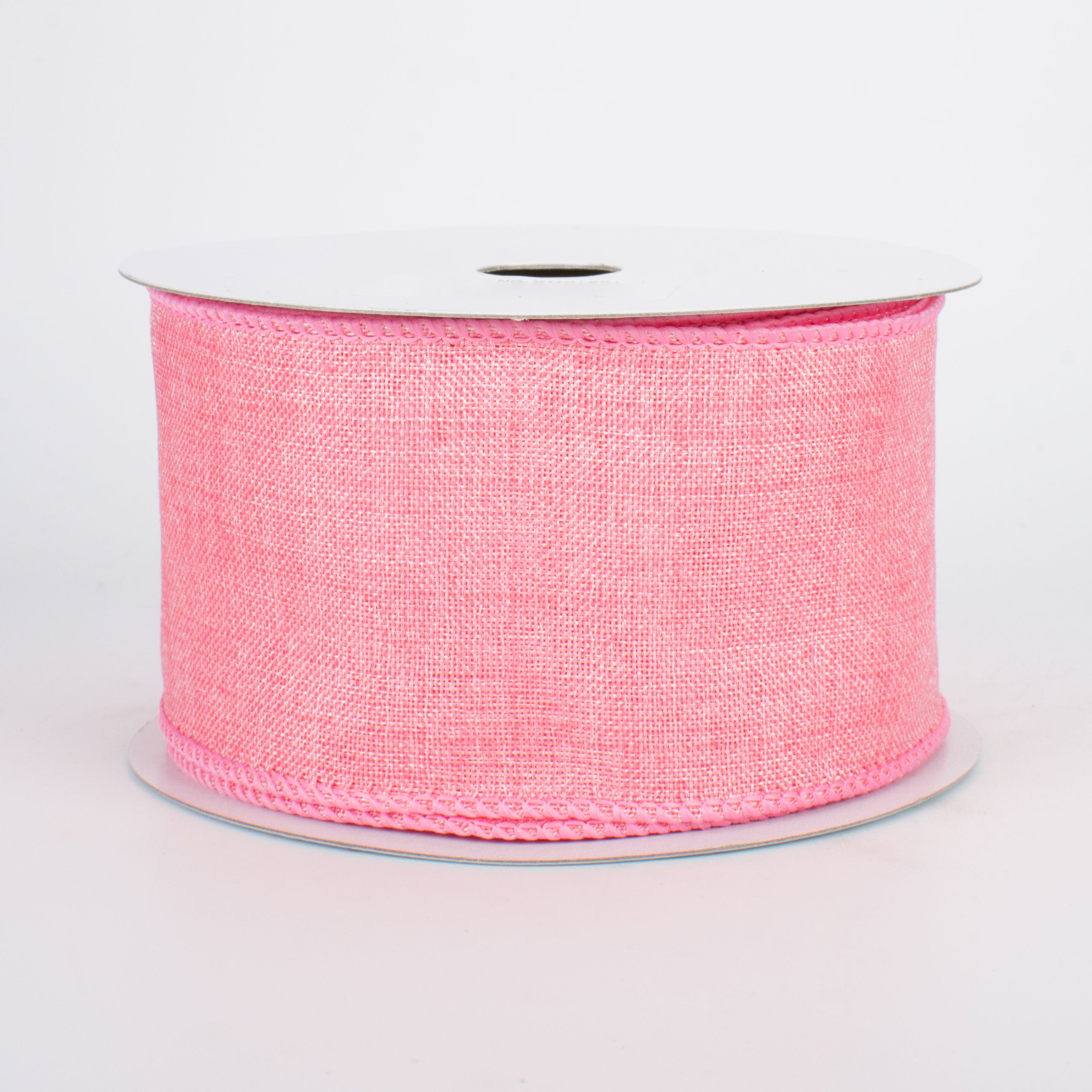 2.5" Shiny Canvas Ribbon: Pink (10 Yards)