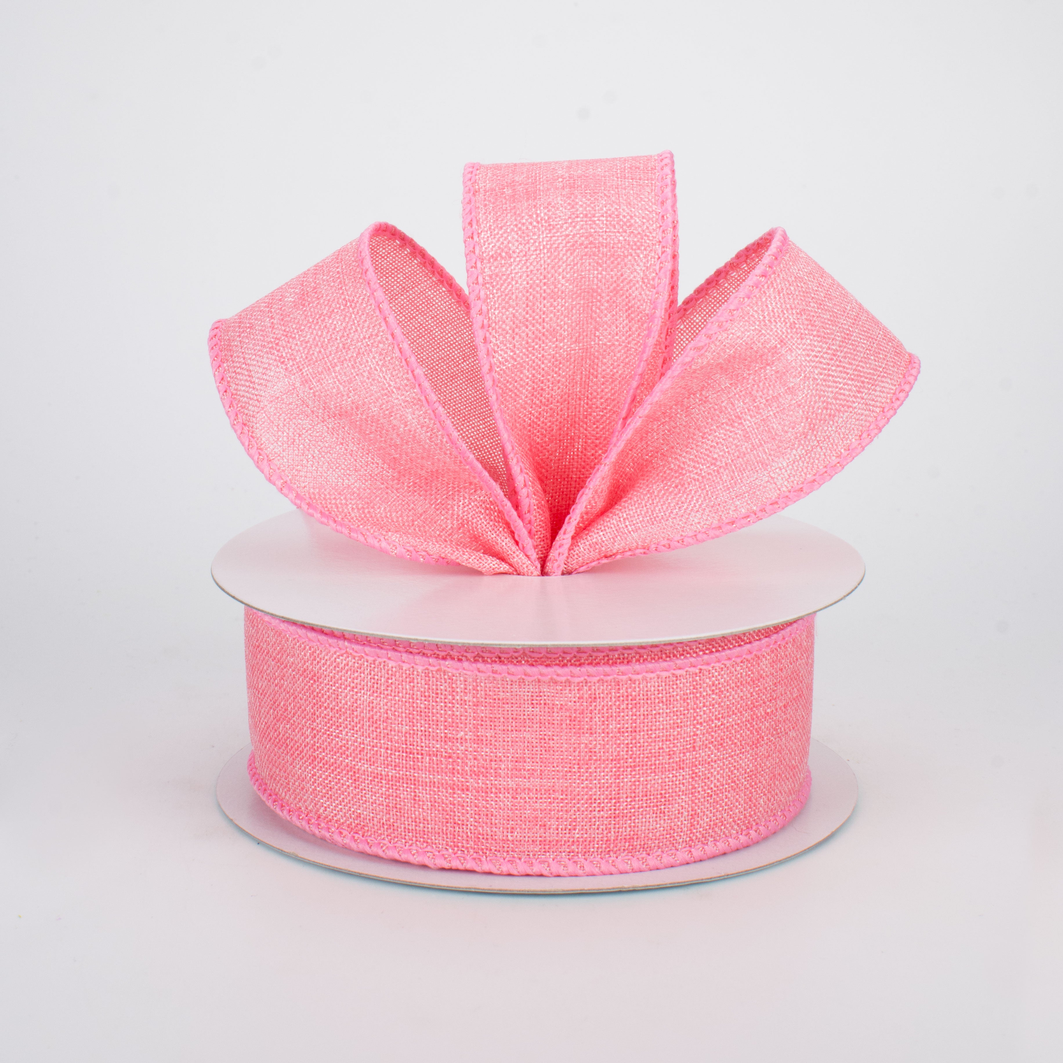 1.5" Shiny Canvas Ribbon: Pink (10 Yards)