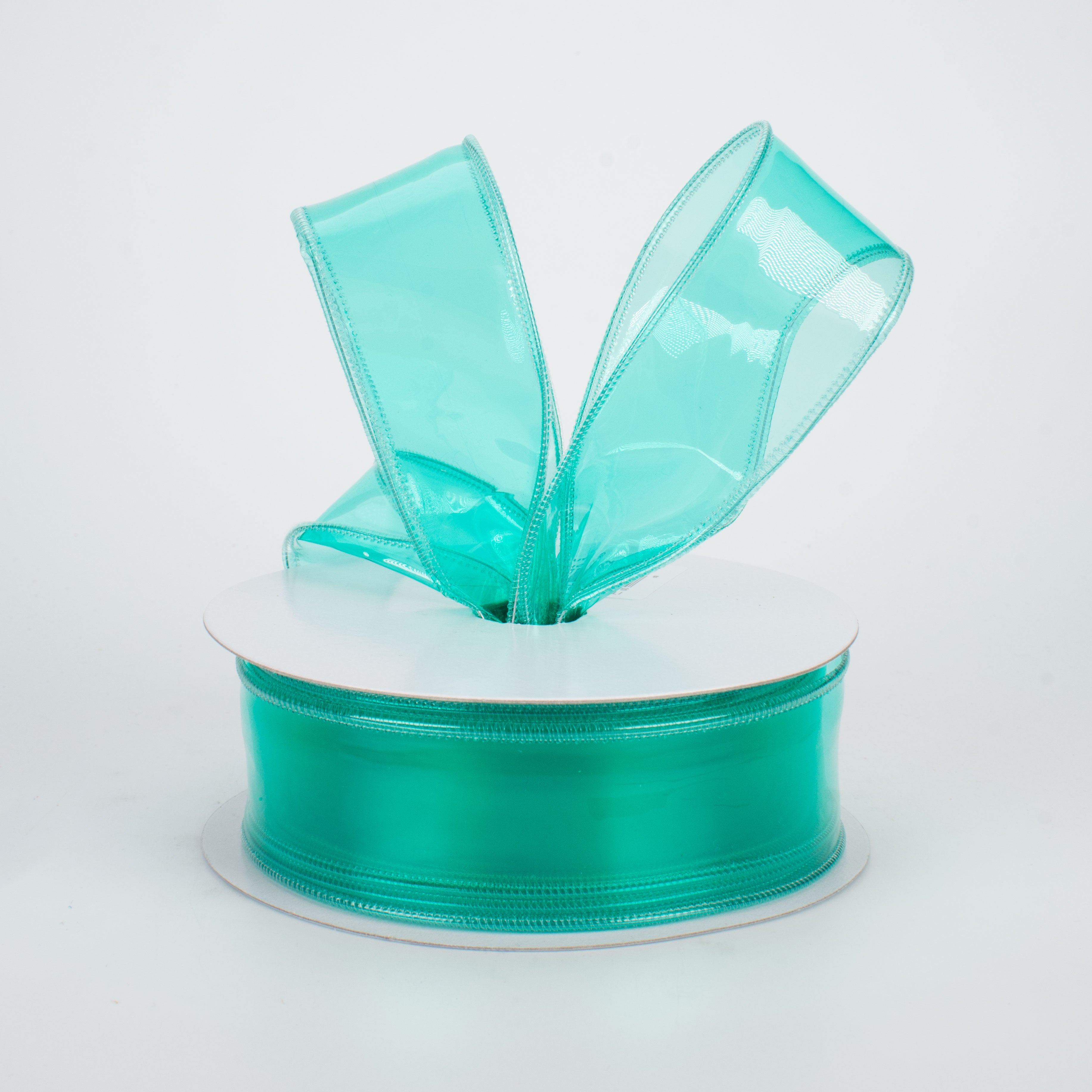 1.5" Jelly Ribbon: Aqua (10 Yards)
