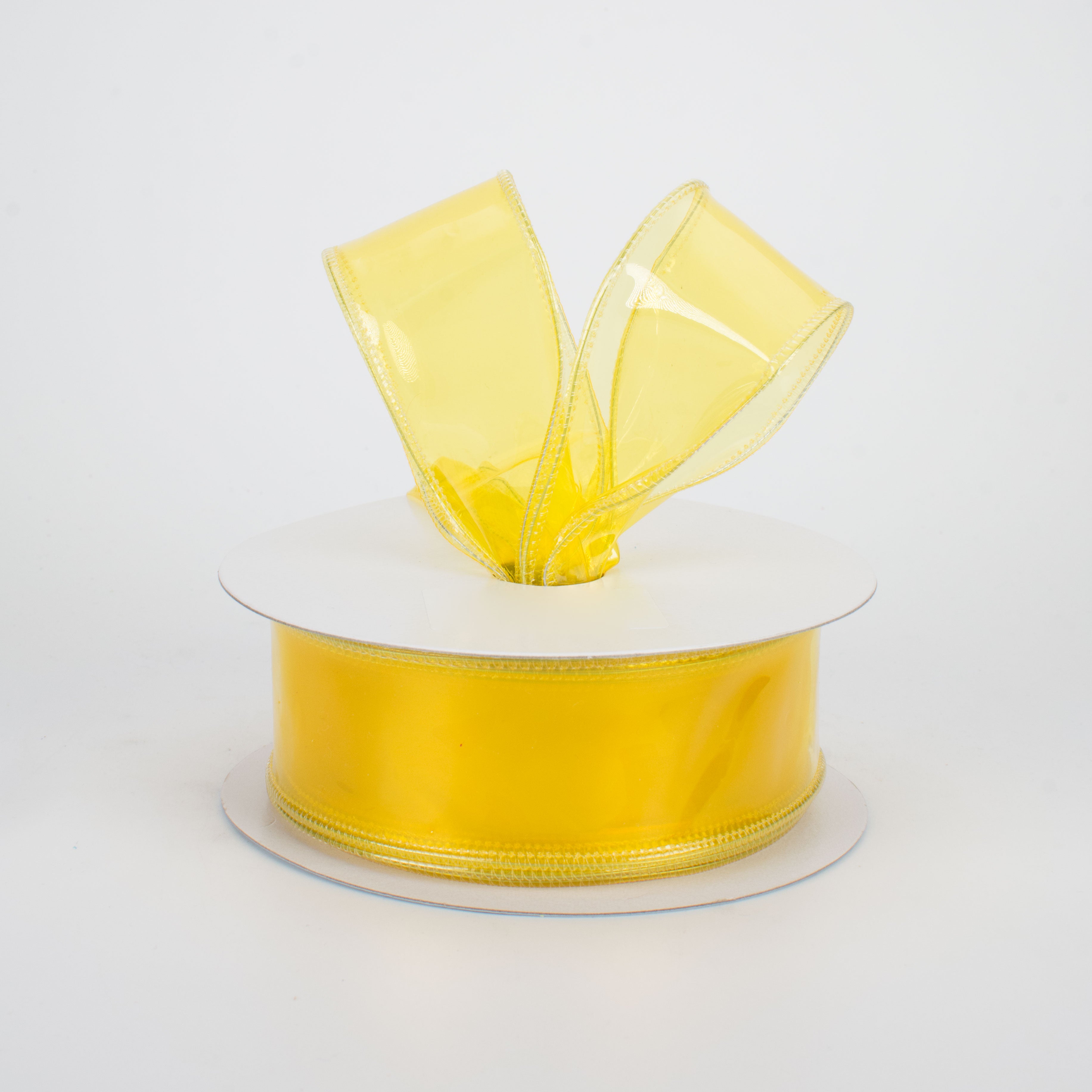 1.5" Jelly Ribbon: Yellow (10 Yards)