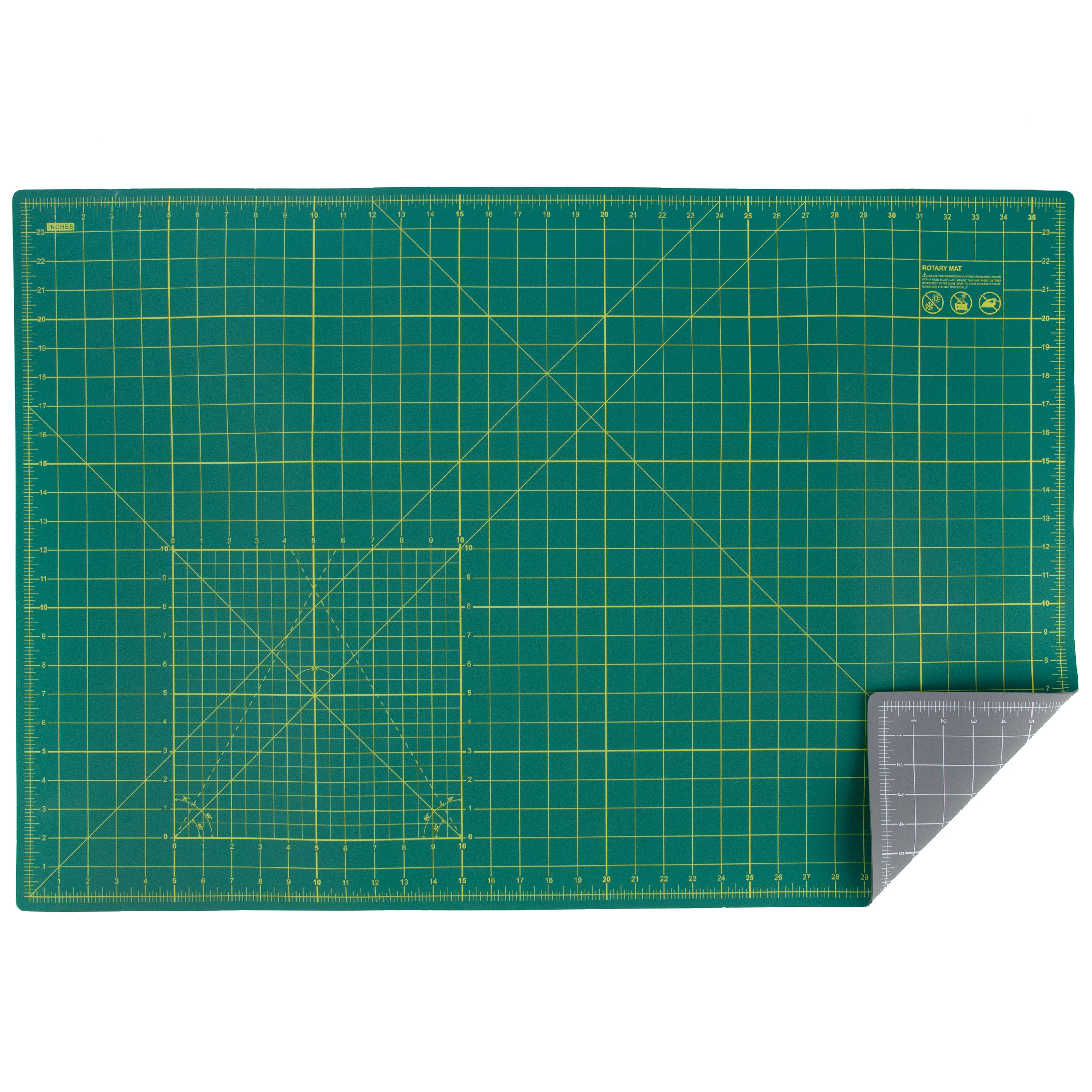 37" x 25" Extra Soft Rotary Cutting Mat: Green