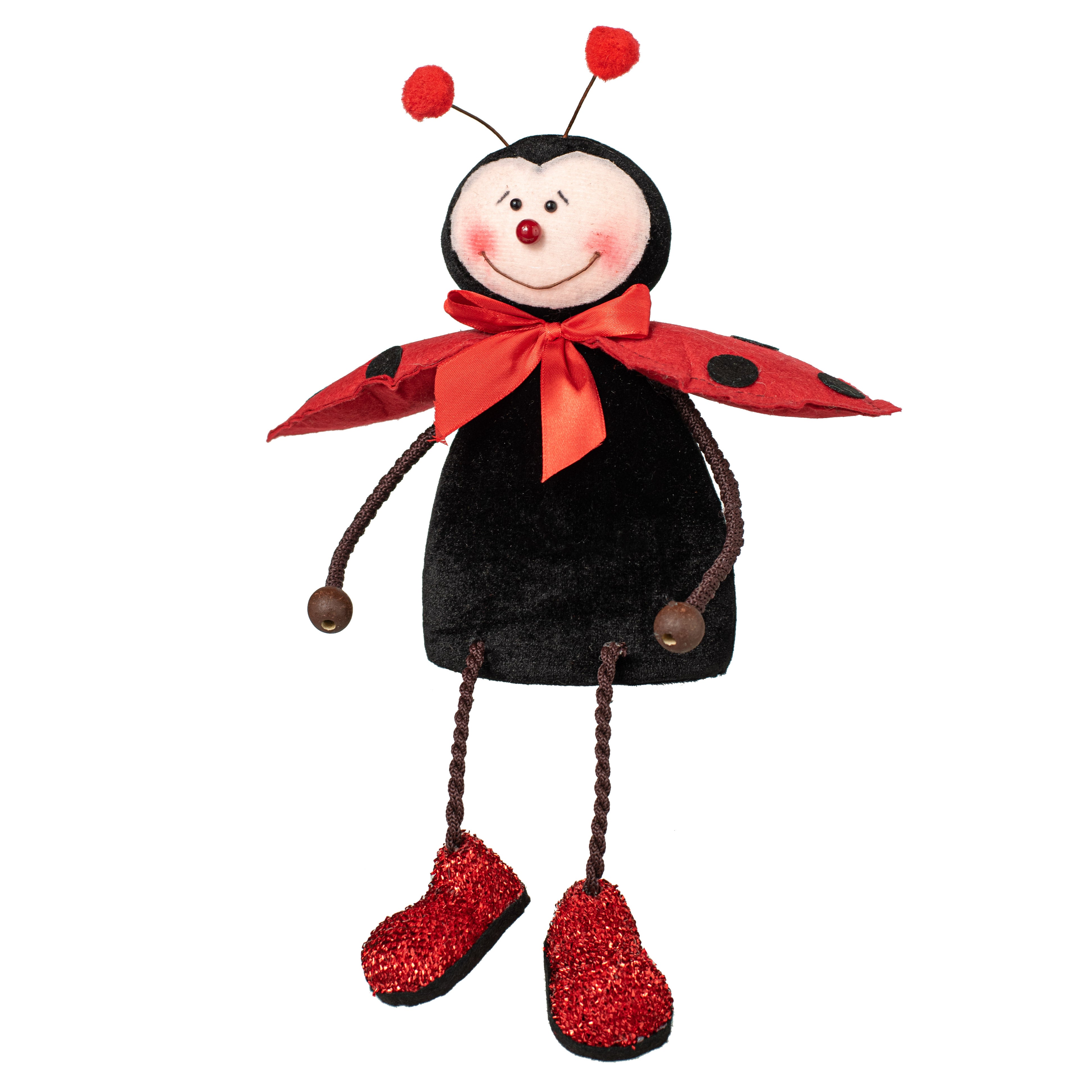 15" Sitting Ladybug Decoration