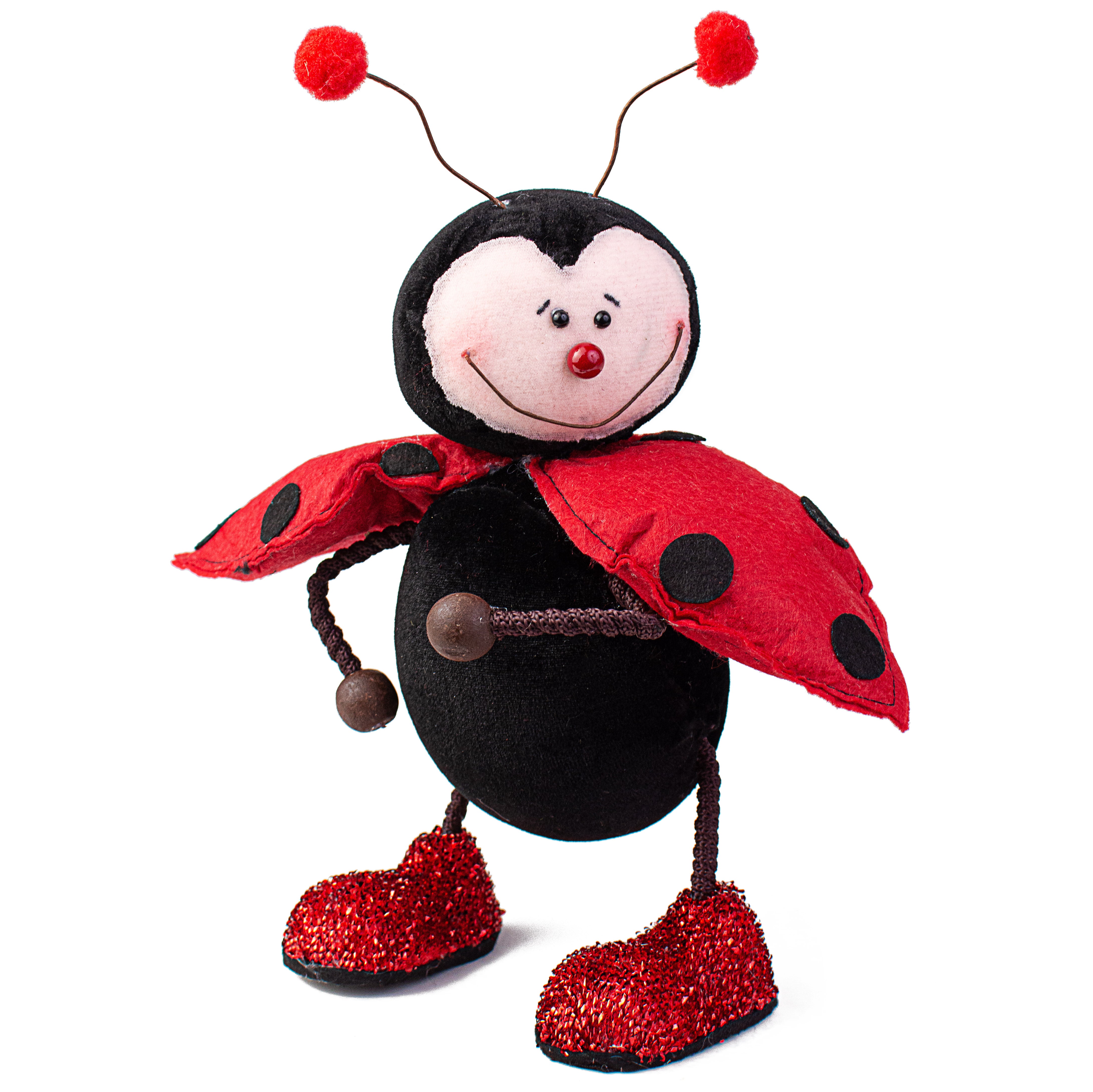 9" Felt Ladybug Ornament