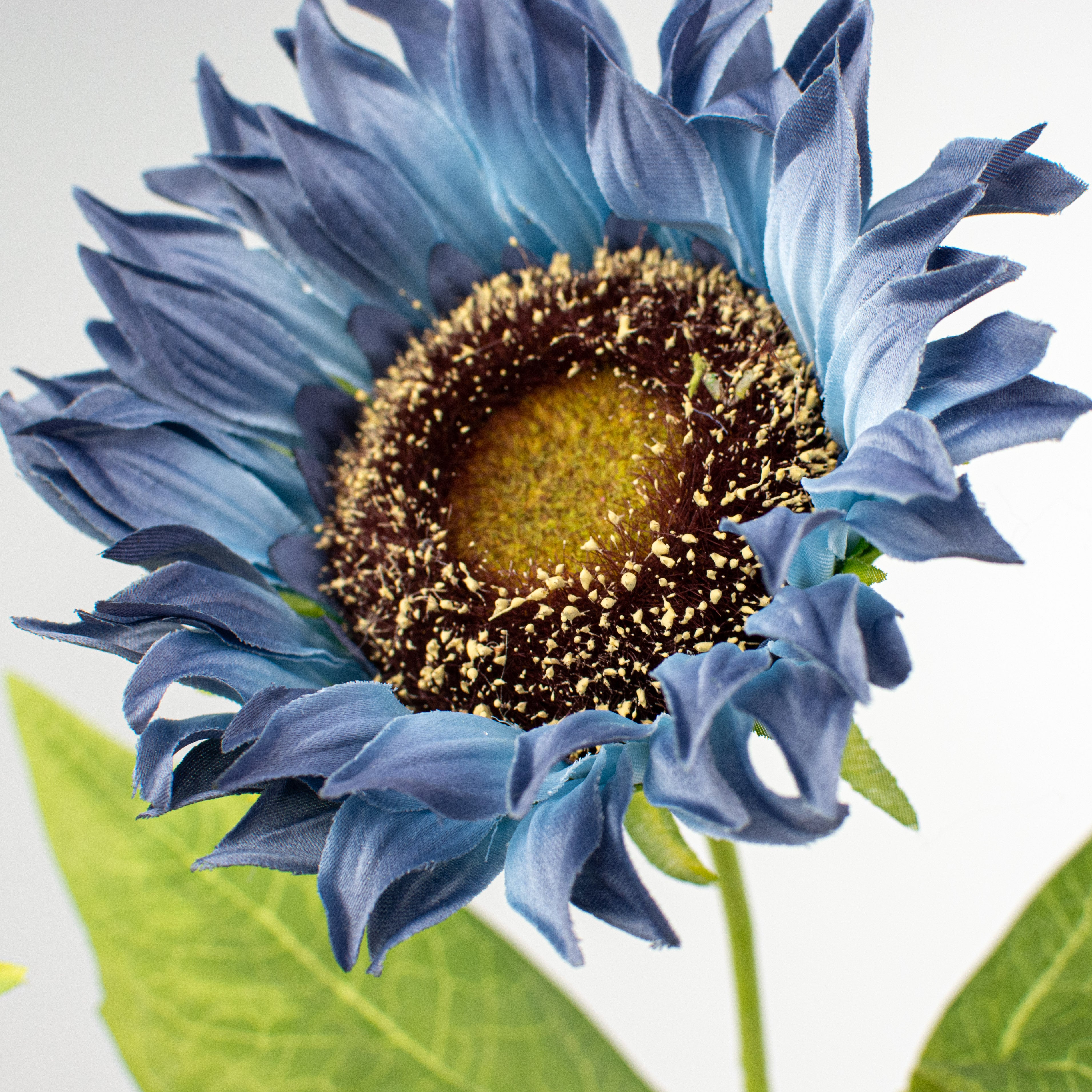 26" Sunflower Spray: Blue