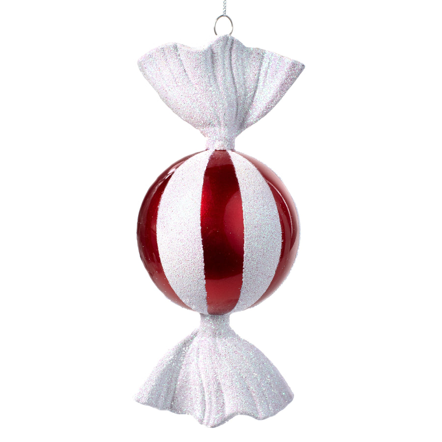 7.5" Peppermint Gumball Twist Ornament