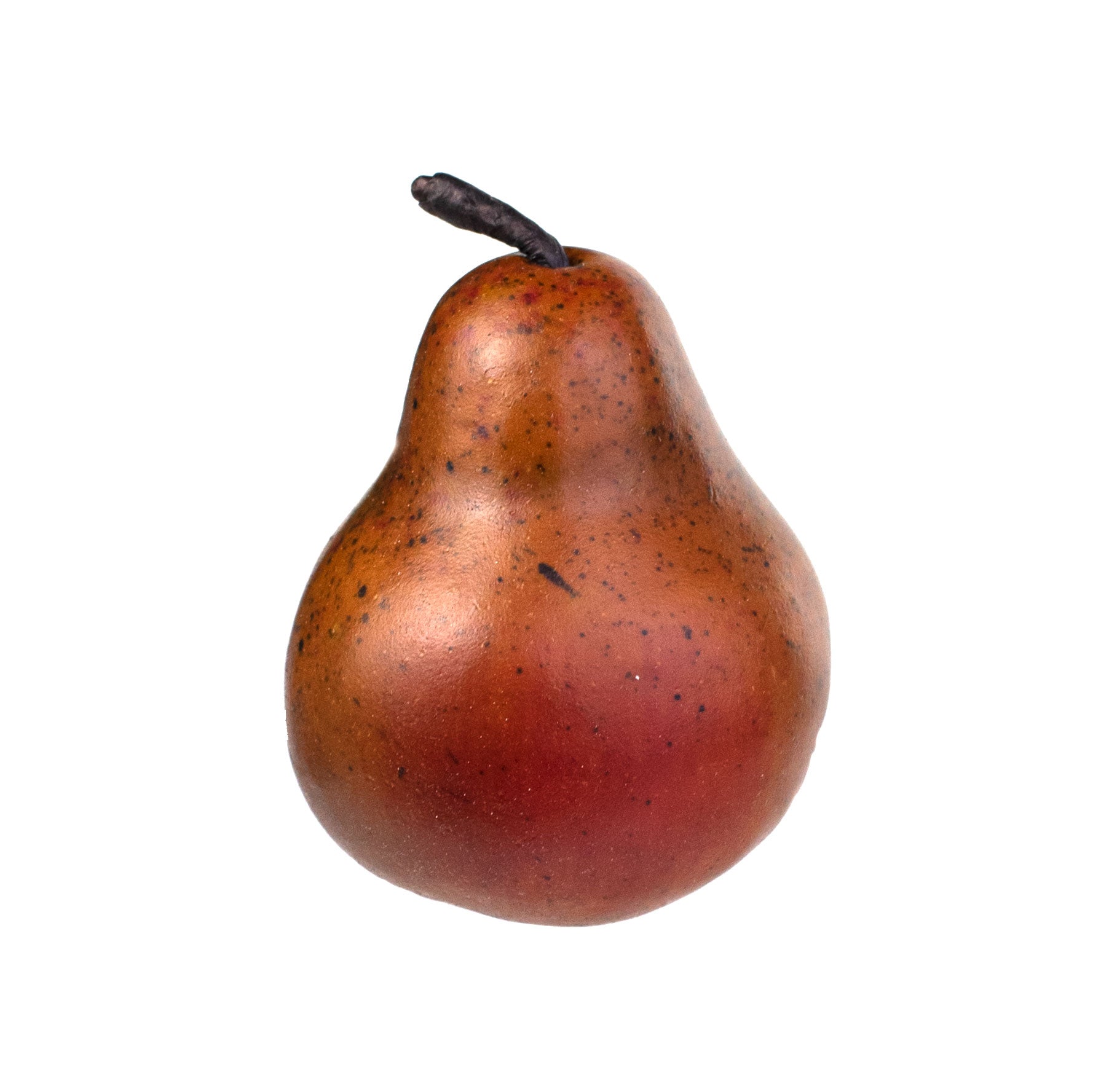 3" Pear: Rust Brown