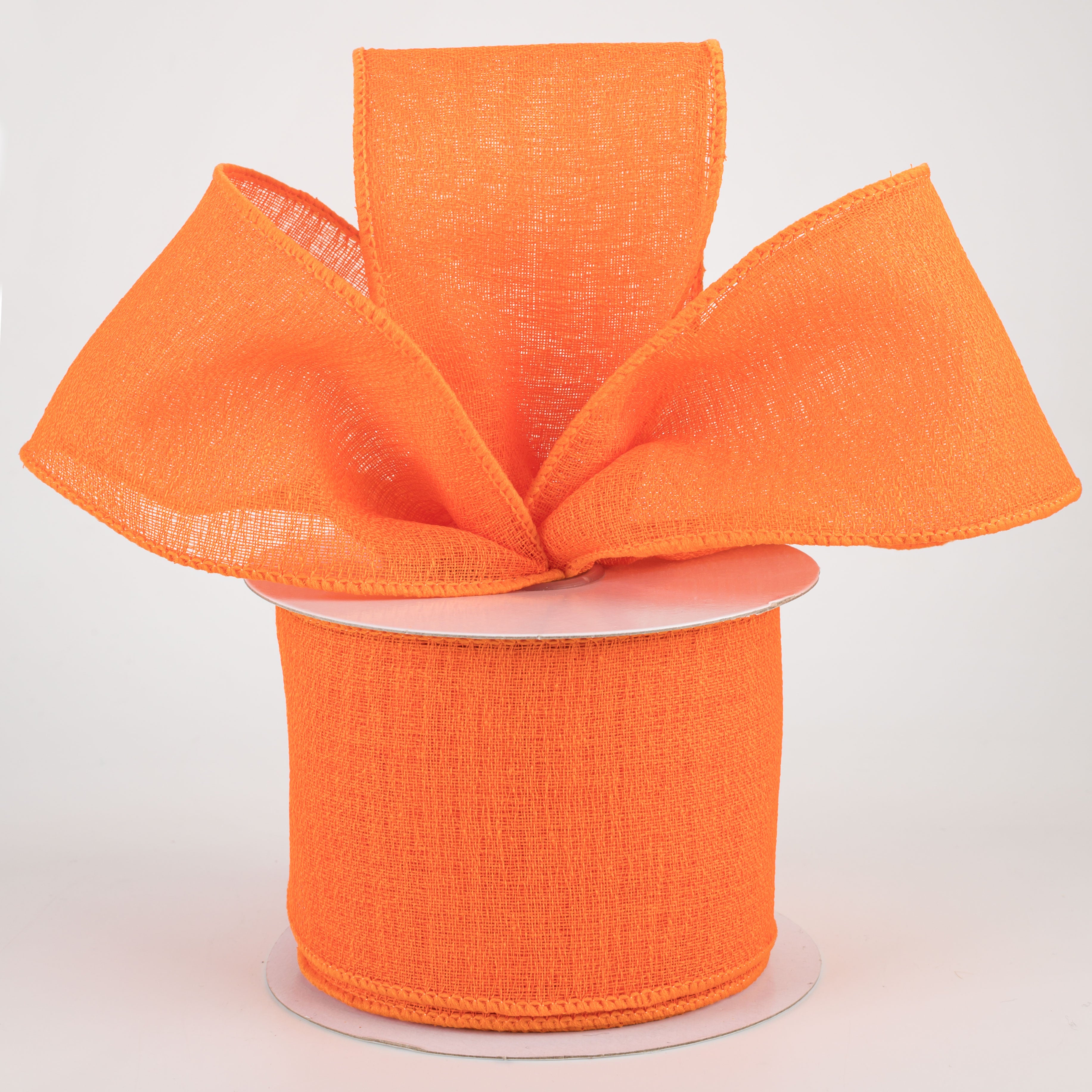 2.5" Gauze Ribbon: Orange (10 Yards)