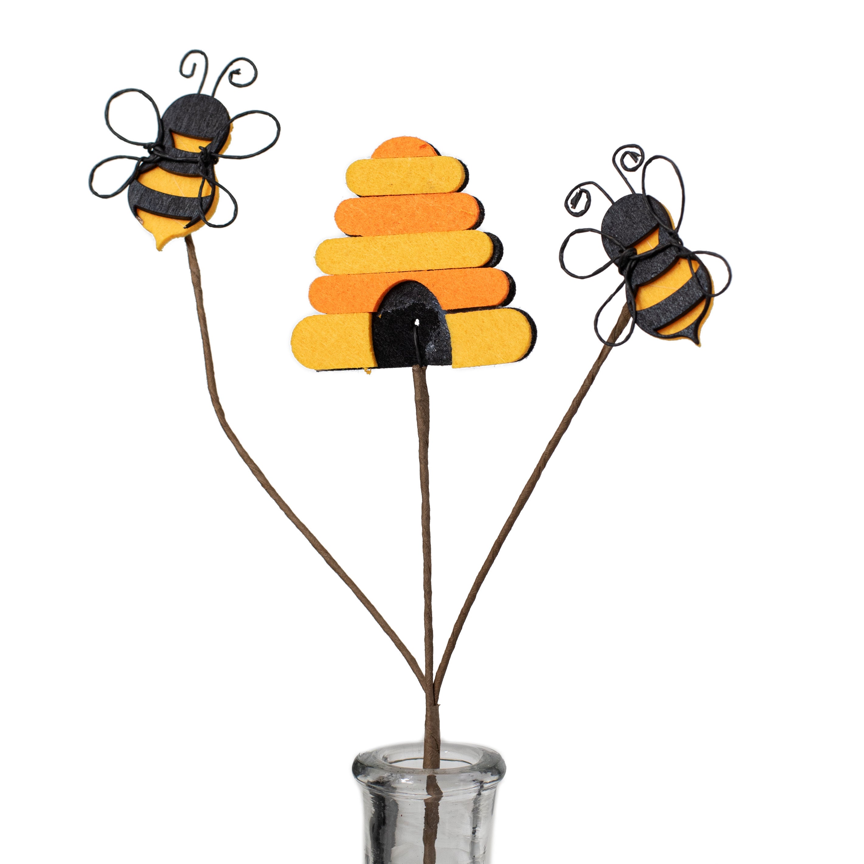 16" Bee Honeycomb Pick