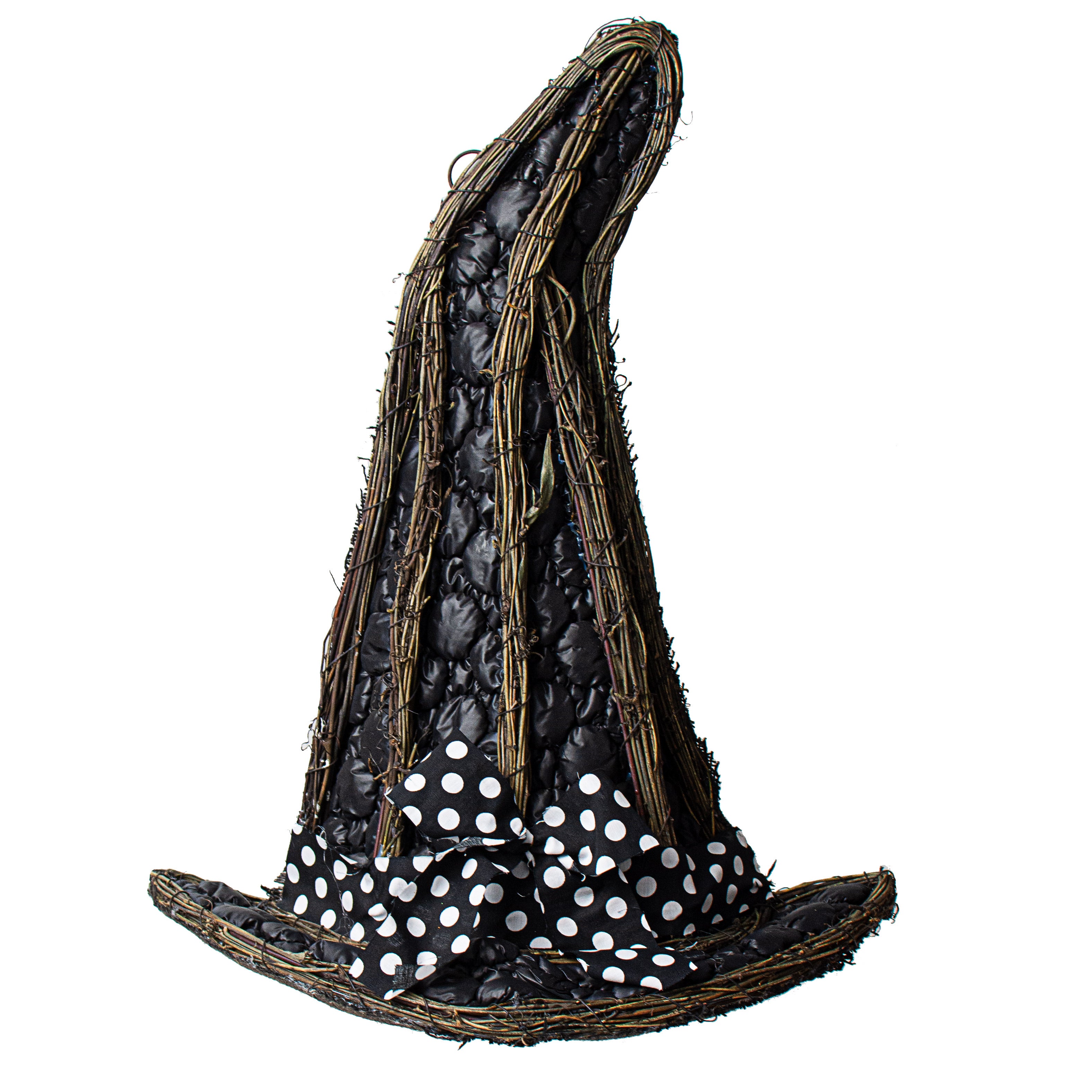 18" Witch Hat Grapevine Hanger