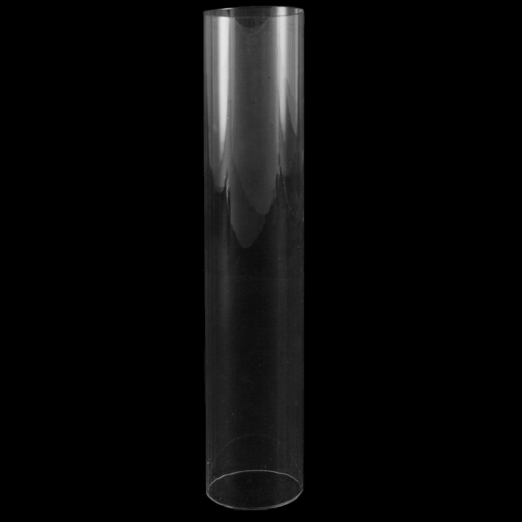 Clear Plastic Centerpiece Column: 8"