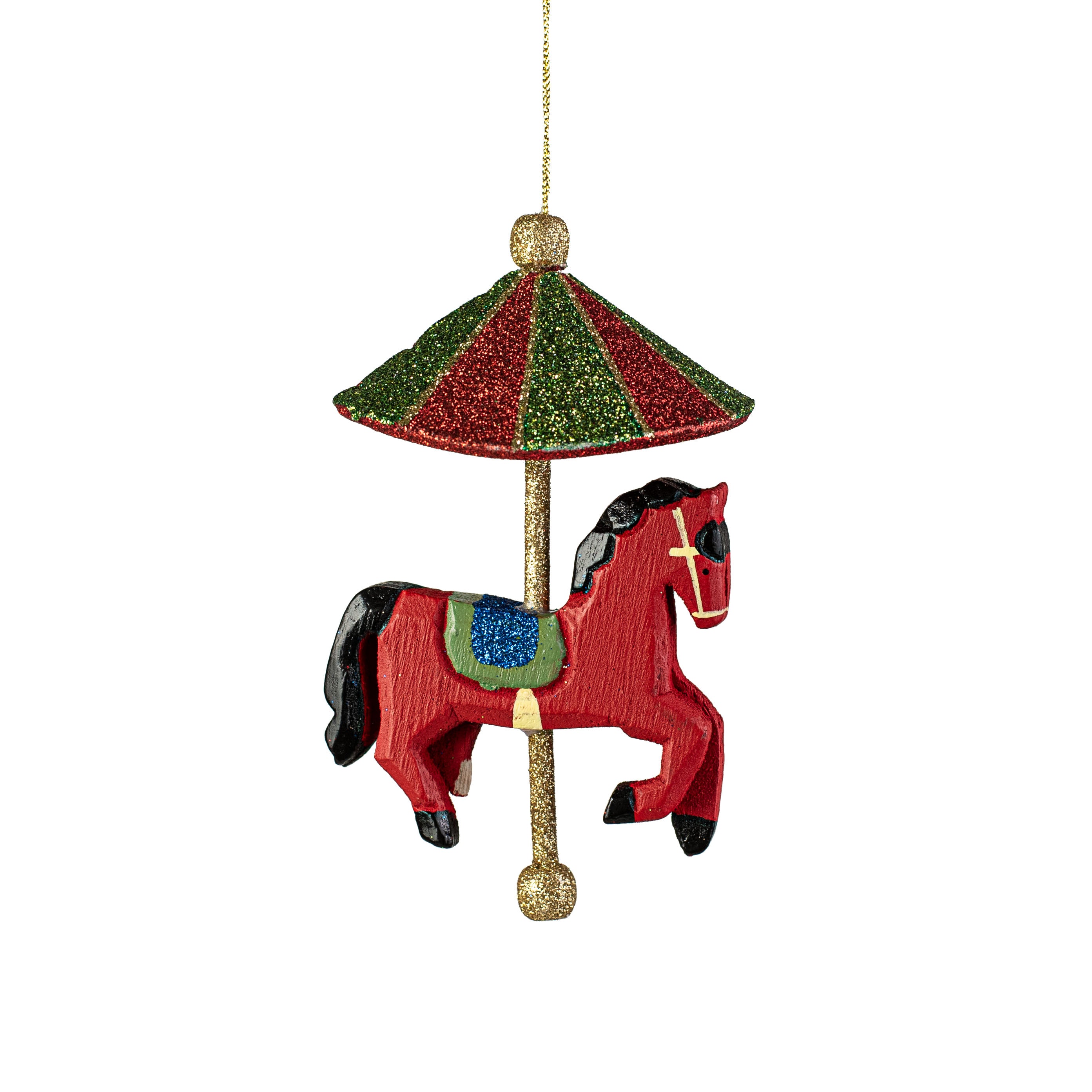 6" Carousel Horse Ornament