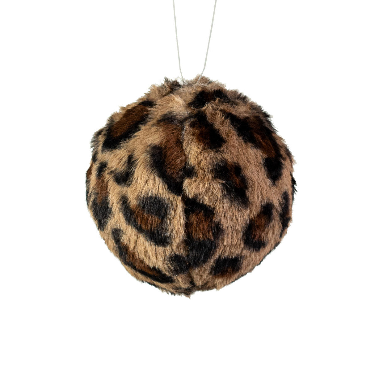 4.5" Cheetah Fur Ball Ornament