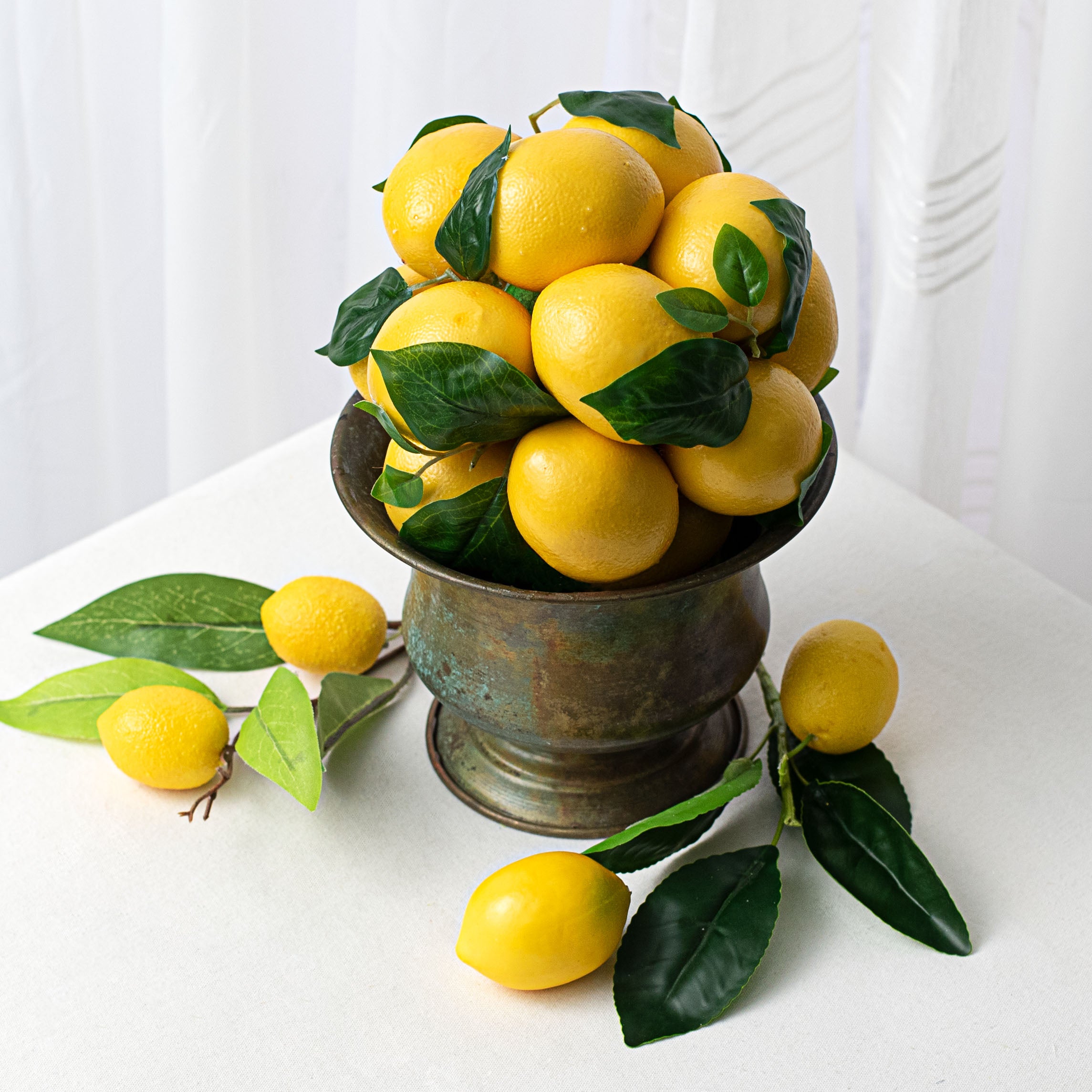 6.5" Lemon Ball Ornament