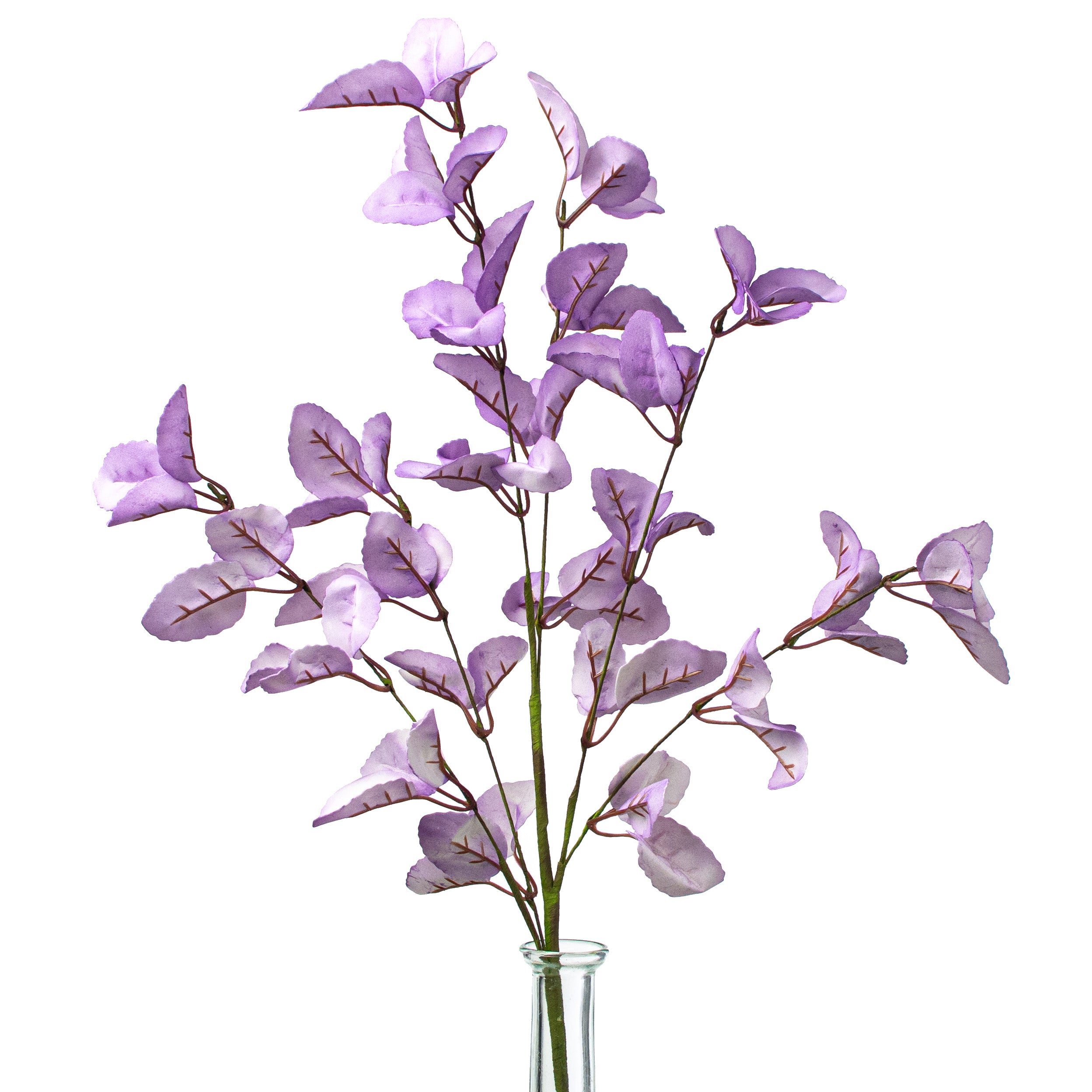 19" Lamb's Ear Leaf Spray: Lavender