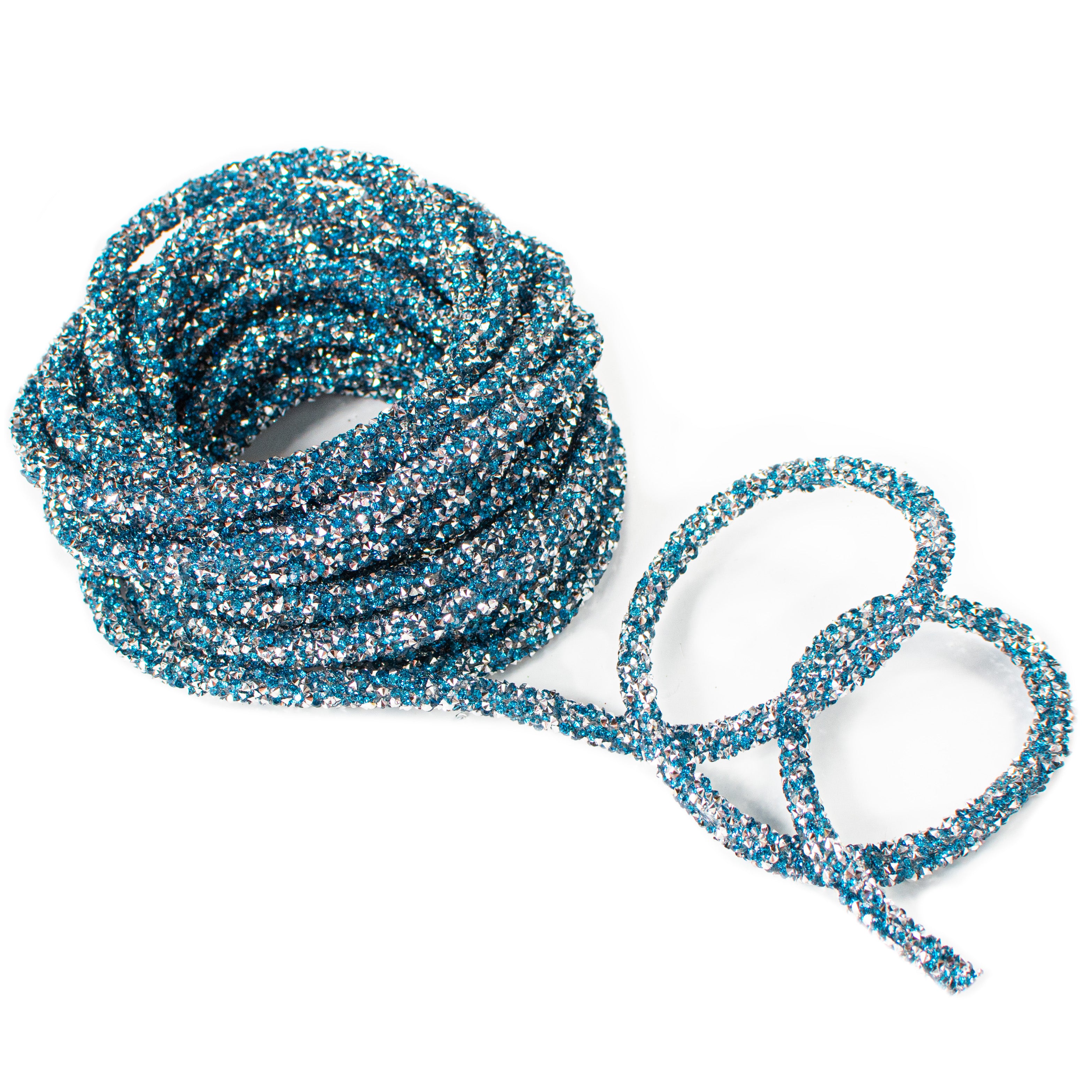 15' Diamond Rope Roll: Blue