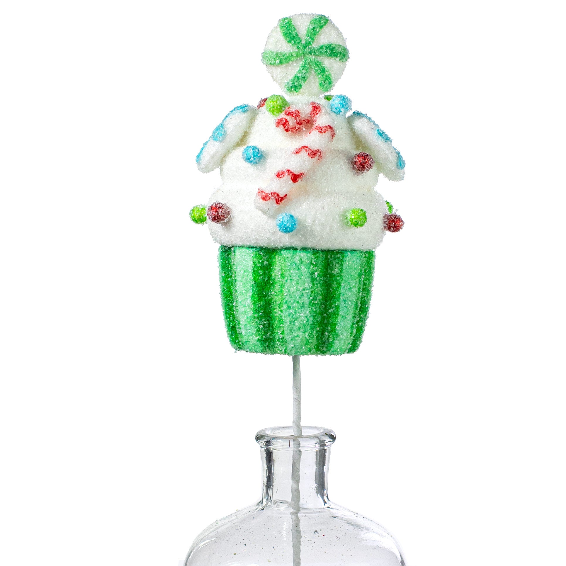 16" Candy Cupcake Pick: Green