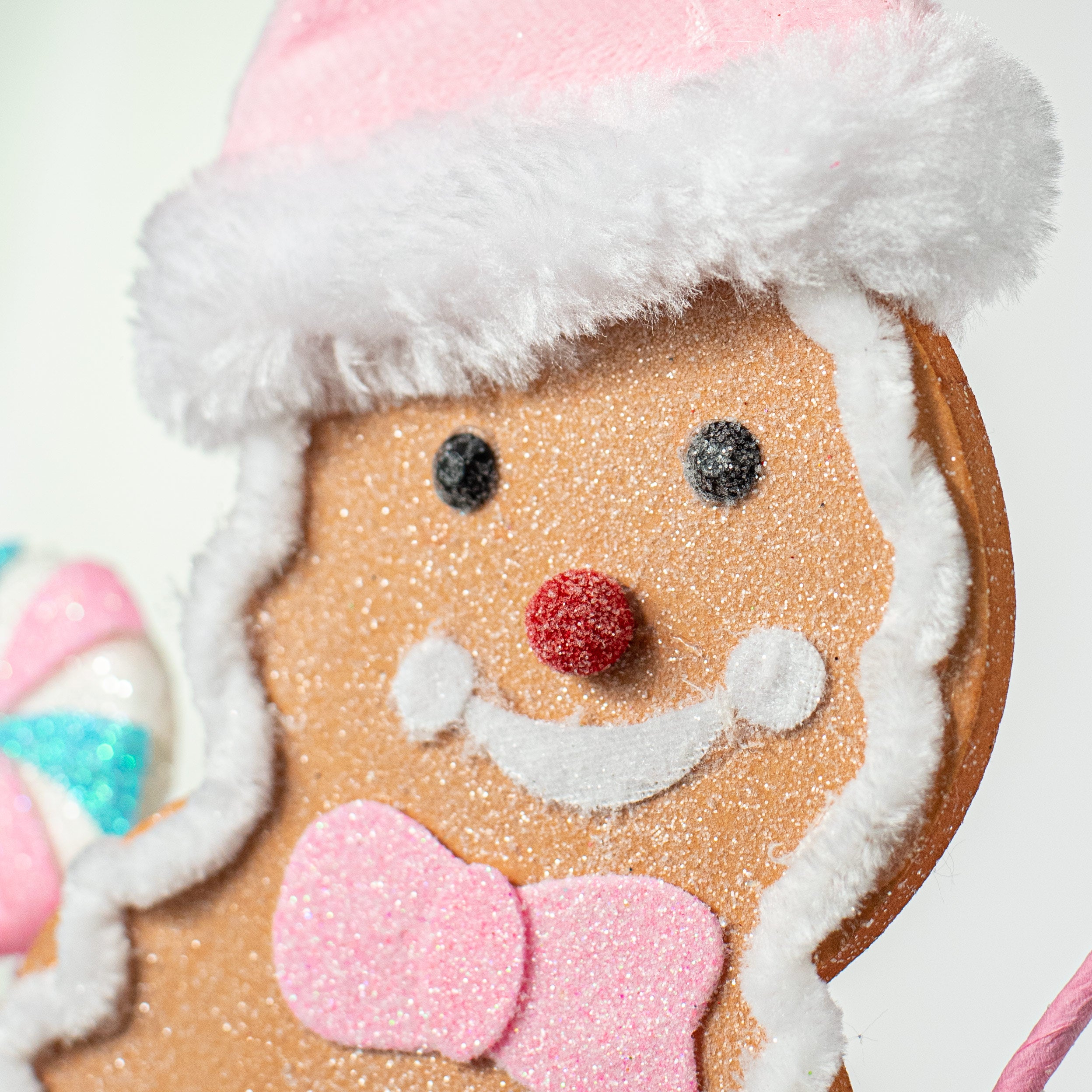 26" Snowman Cookie Spray: Pink & Blue