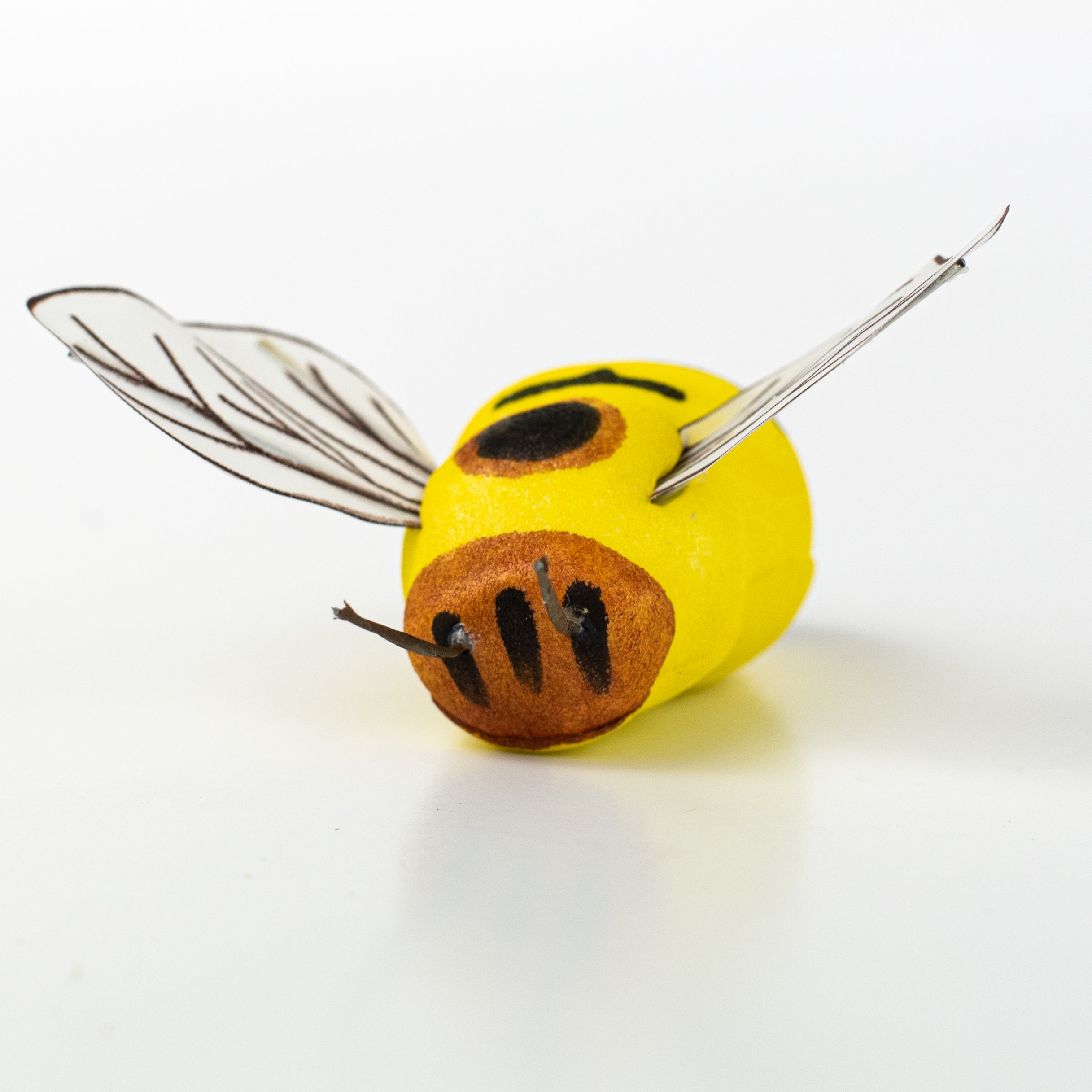 3" Yellow Bumble Bee Ornament
