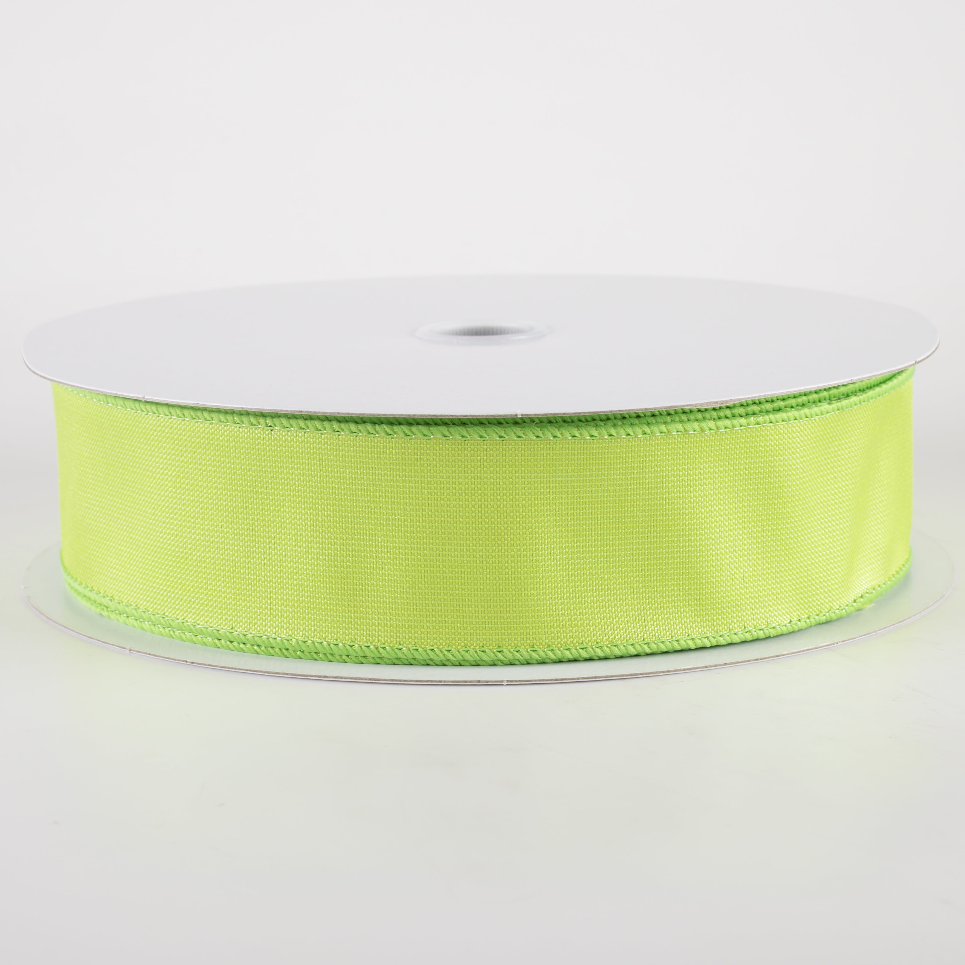 1.5" Lala Iridescent Solid Ribbon: Lime Green (50 Yards)