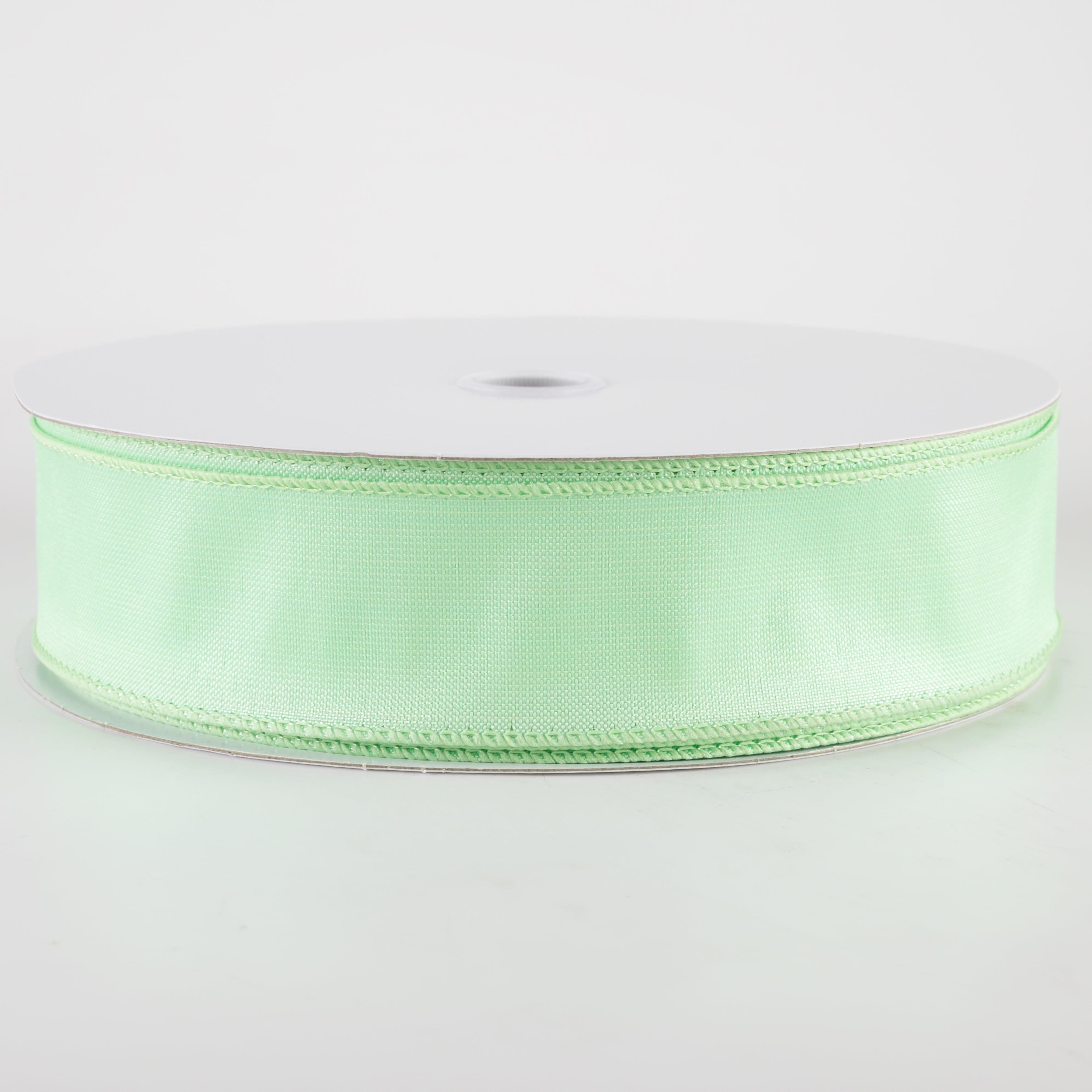 1.5" Lala Iridescent Solid Ribbon: Mint Green (50 Yards)