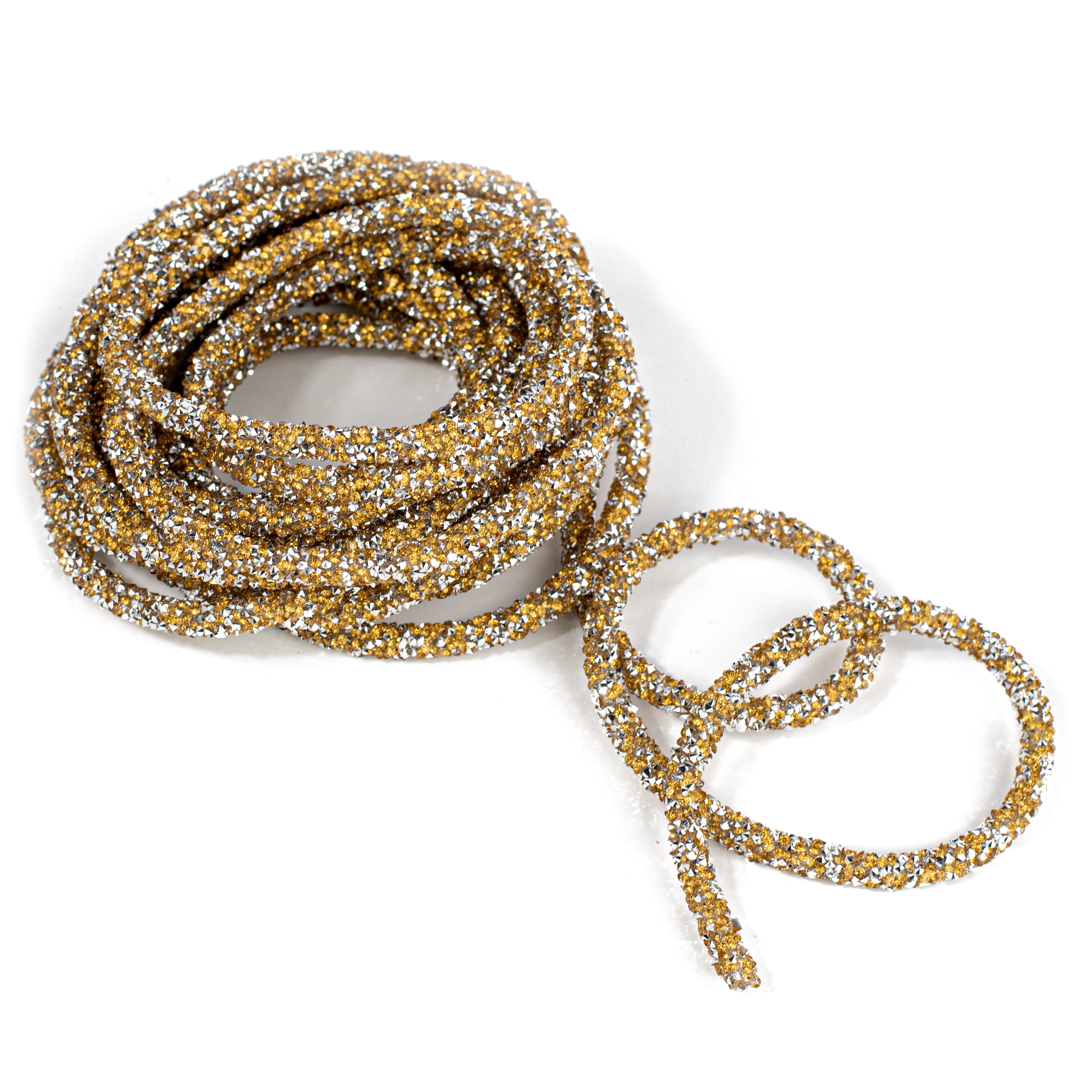 15' Diamond Rope Roll: Gold