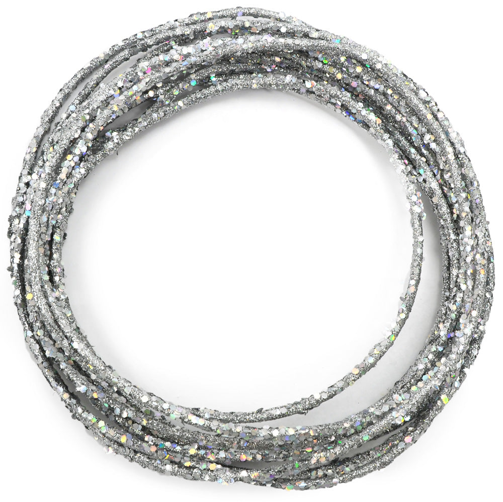Wired Glamour Rope: Silver (25 Feet)