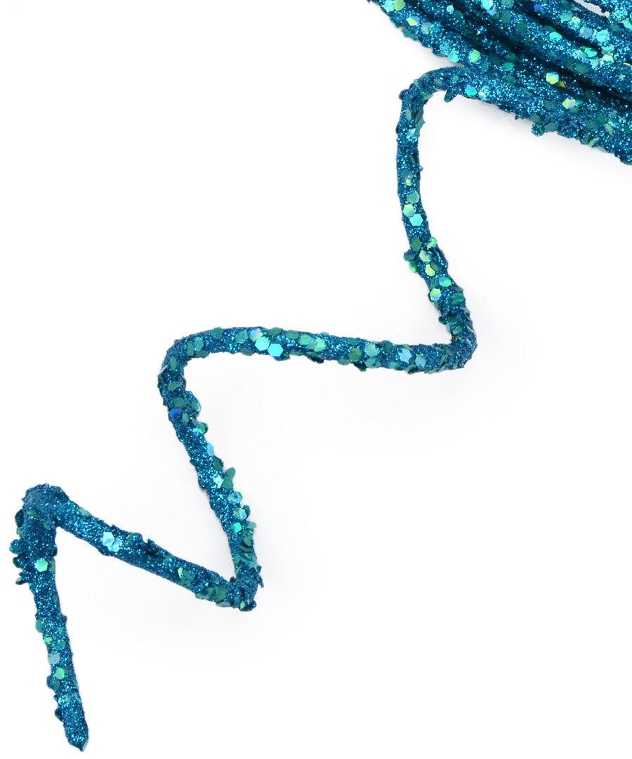 Wired Glamour Rope: Turquoise Blue (25 Feet)