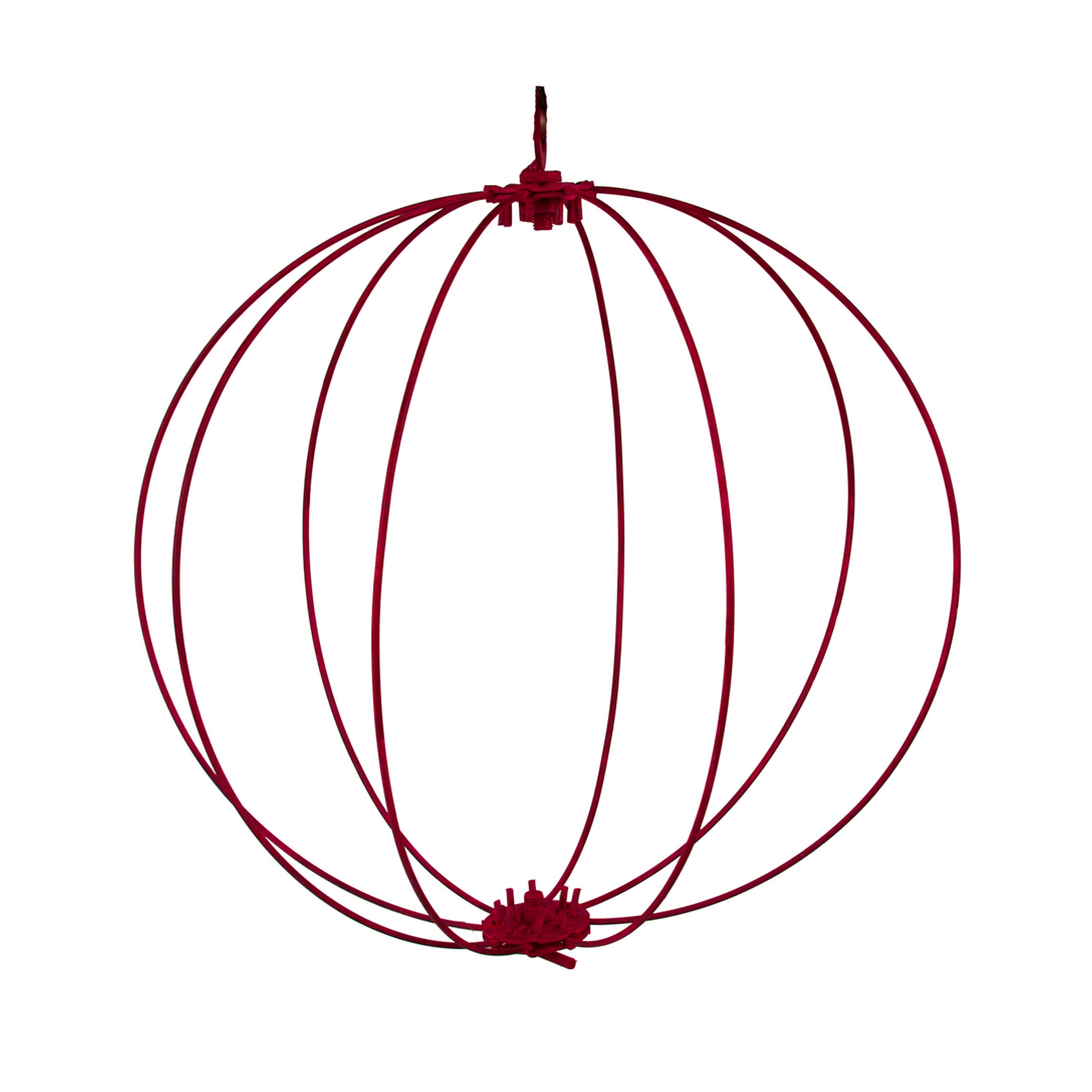 18" KD Wire Folding Ball: Red