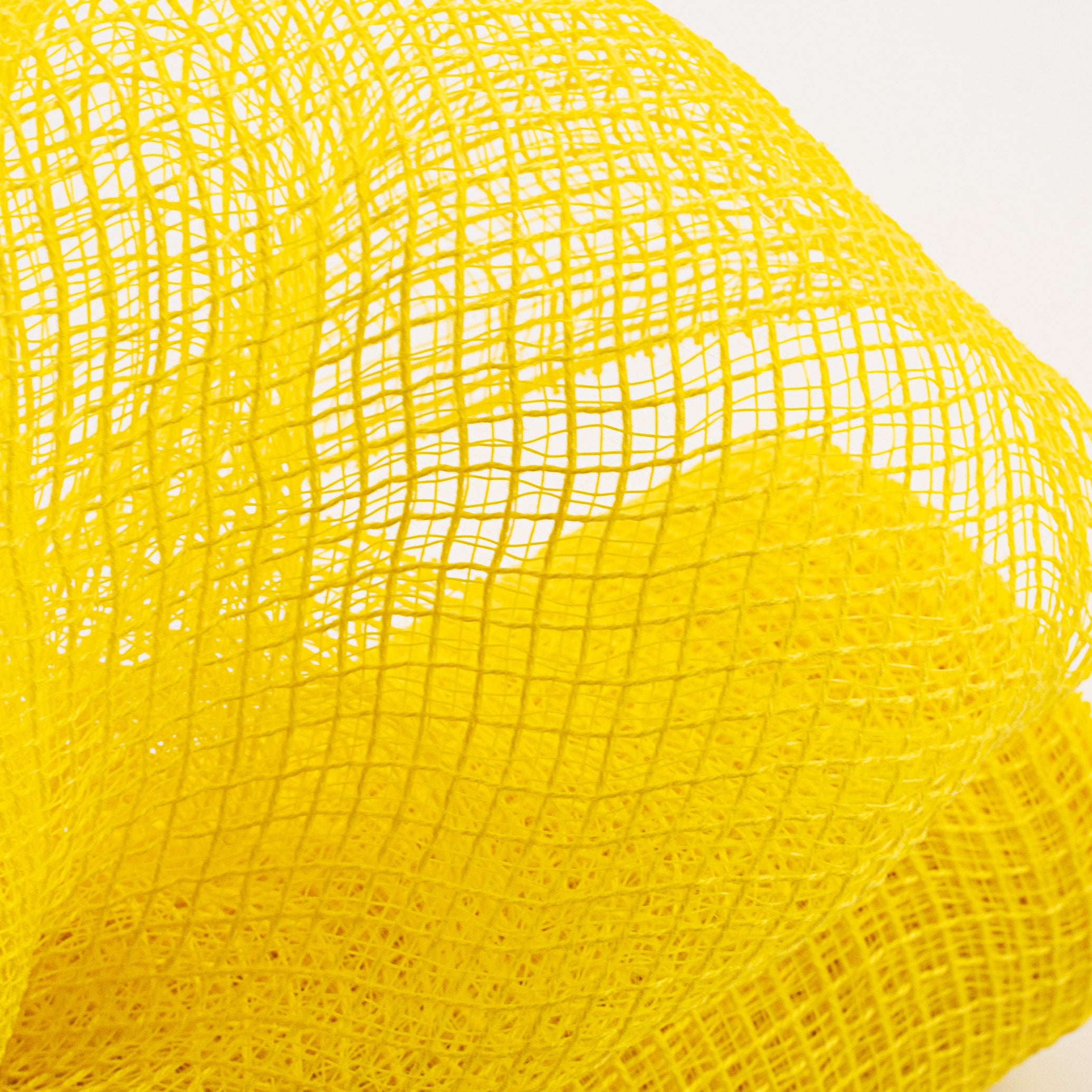 10" Fabric Mesh: Daffodil Yellow